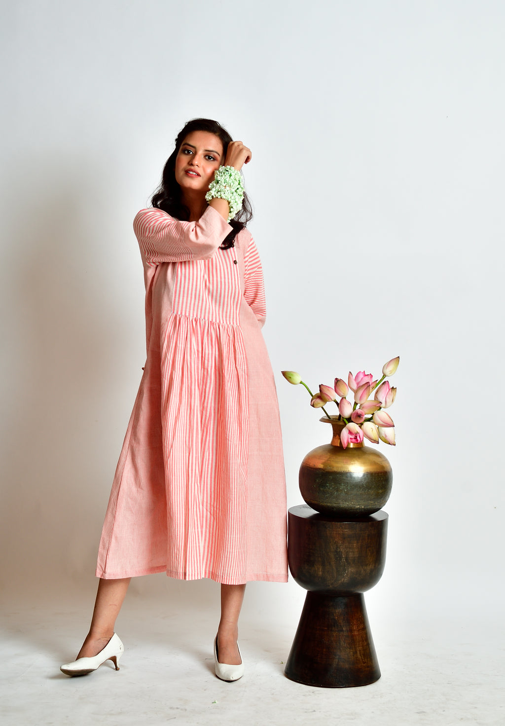 Ananya - handloom cotton dress image 5