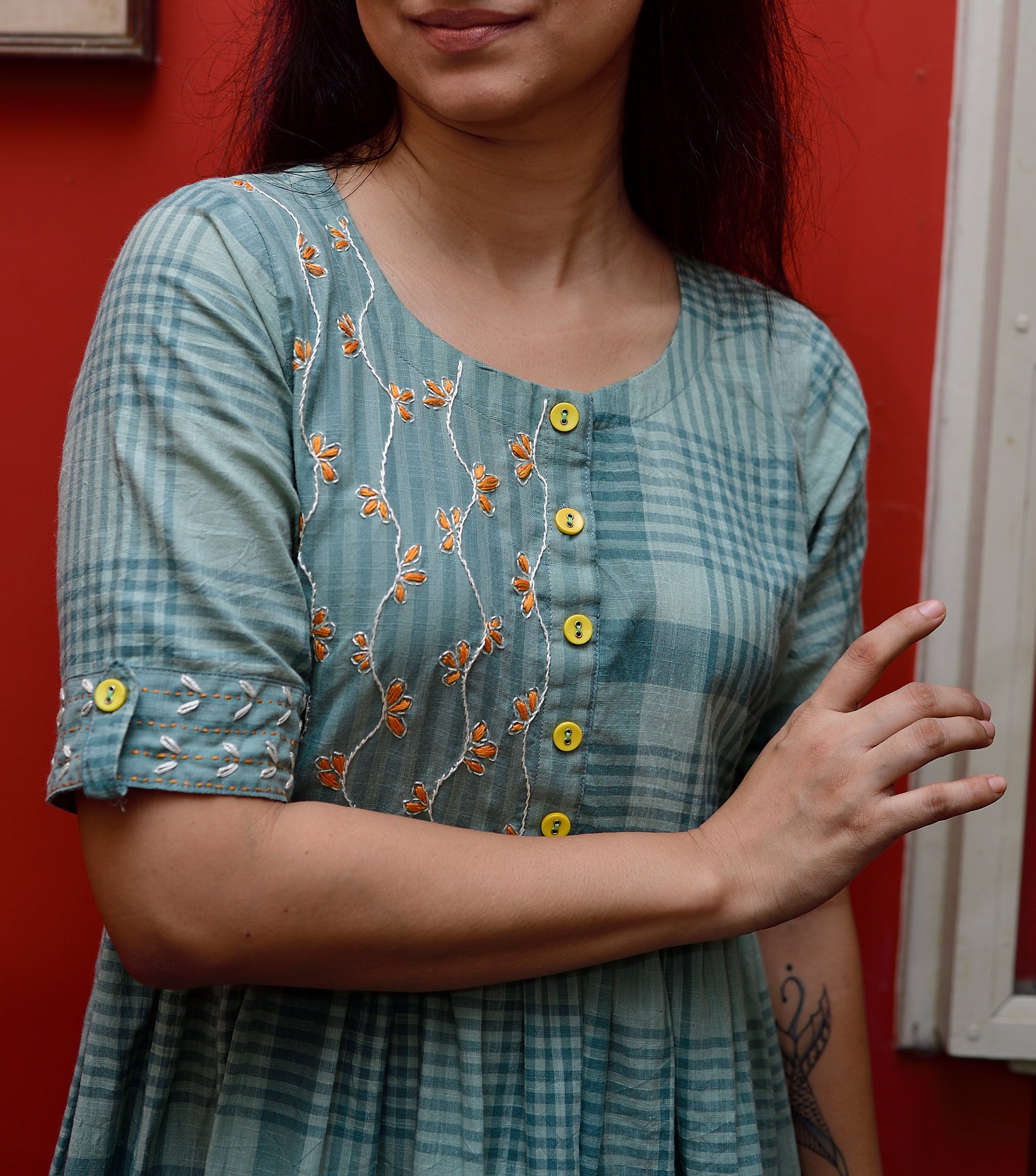 Ashabori - cotton dress image 7