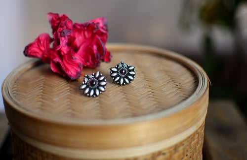 92.5 silver earrings top image 0