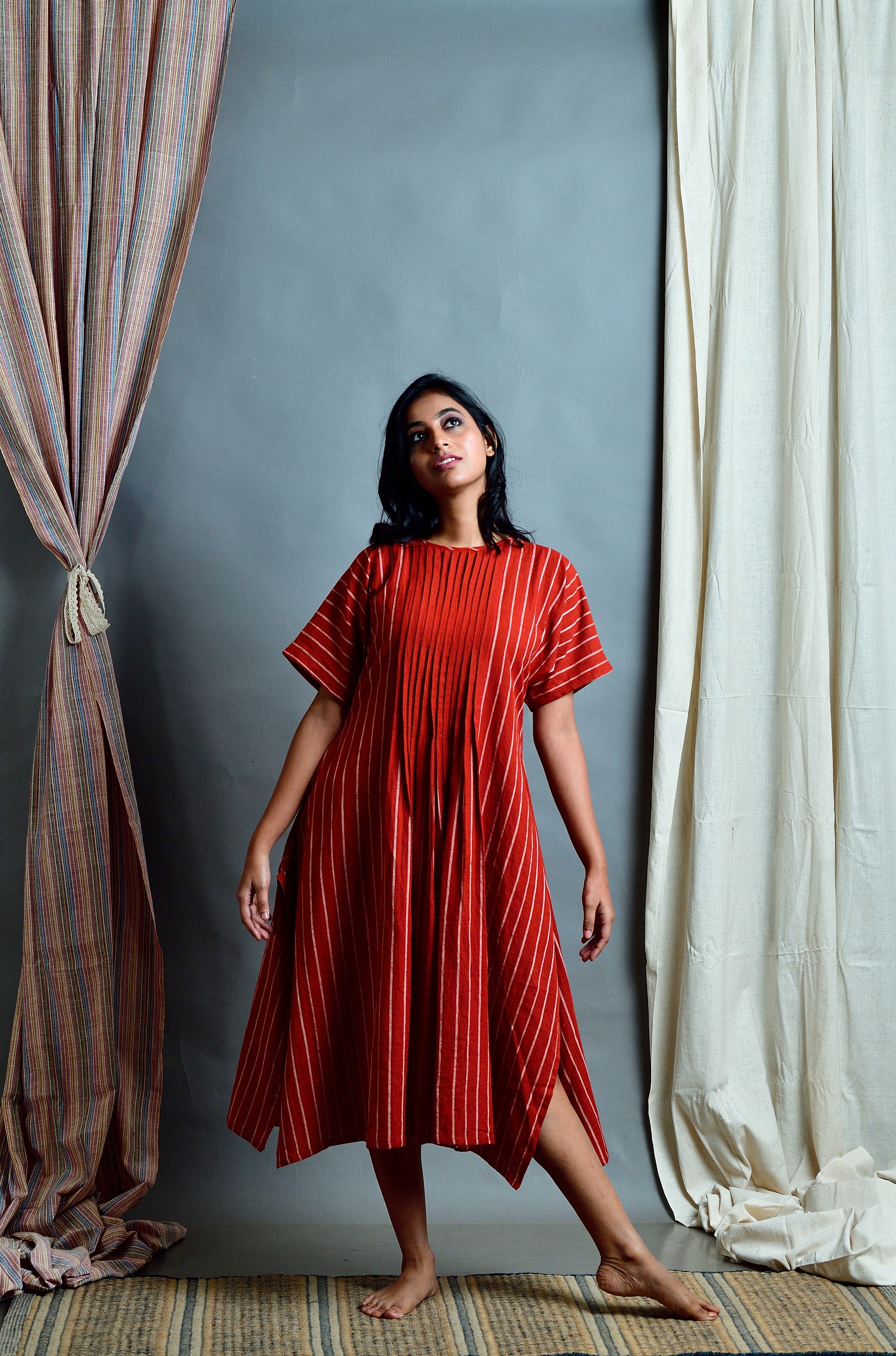 Kalyani - handloom cotton dress image 3