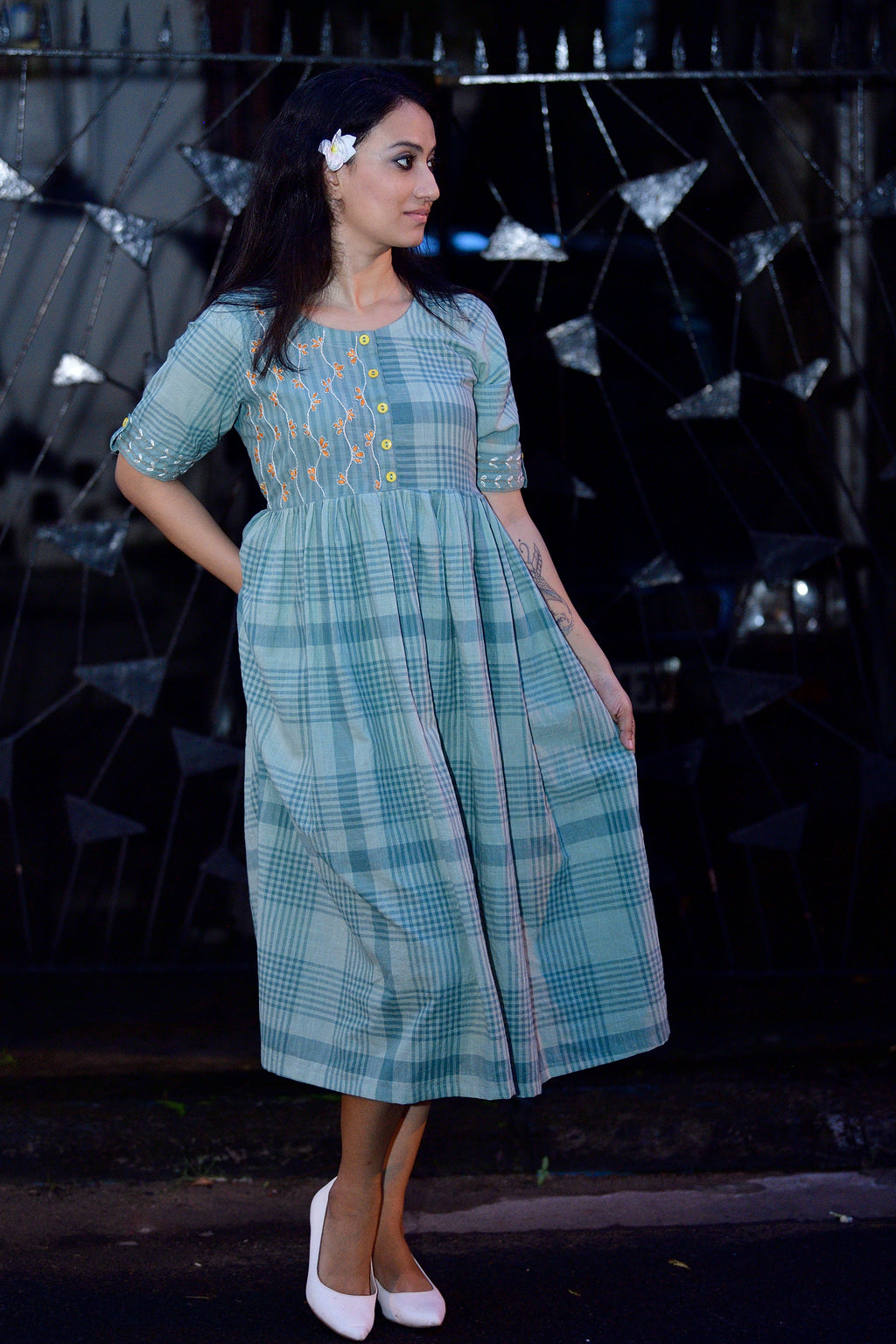 Ashabori - cotton dress image 0