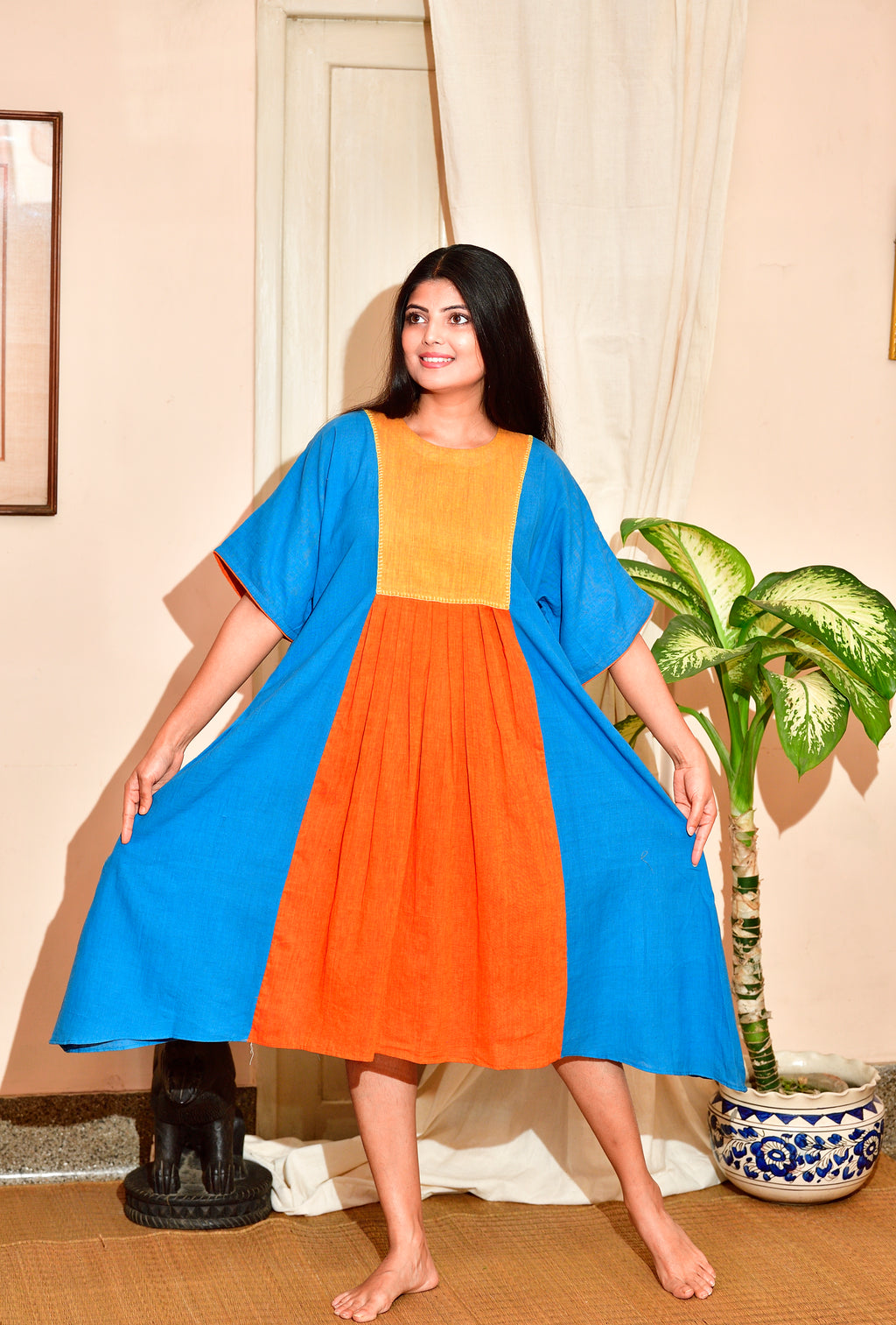 Rasna - Handloom cotton dress image 8