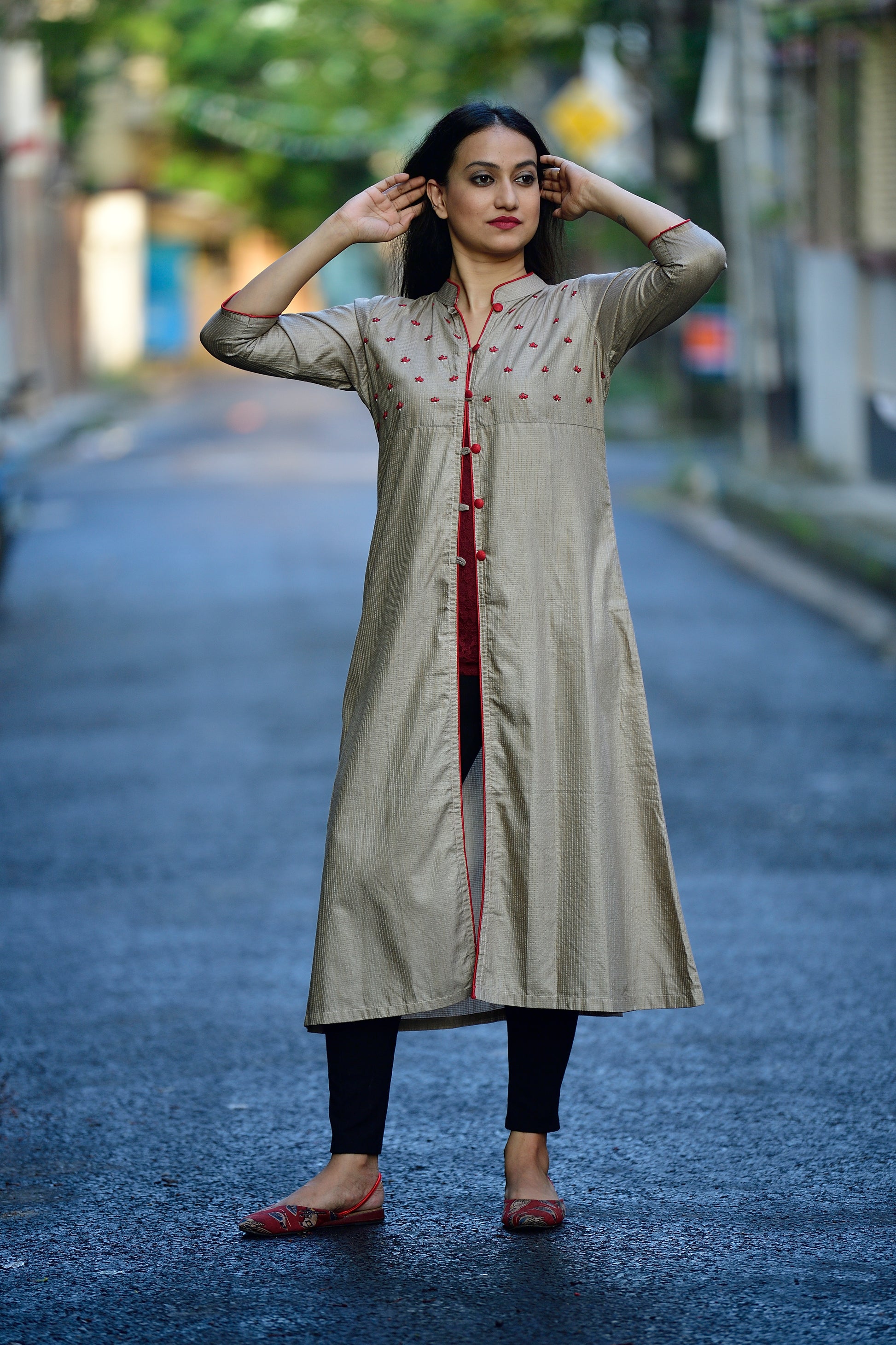 Arth - silk cotton overlay image 6