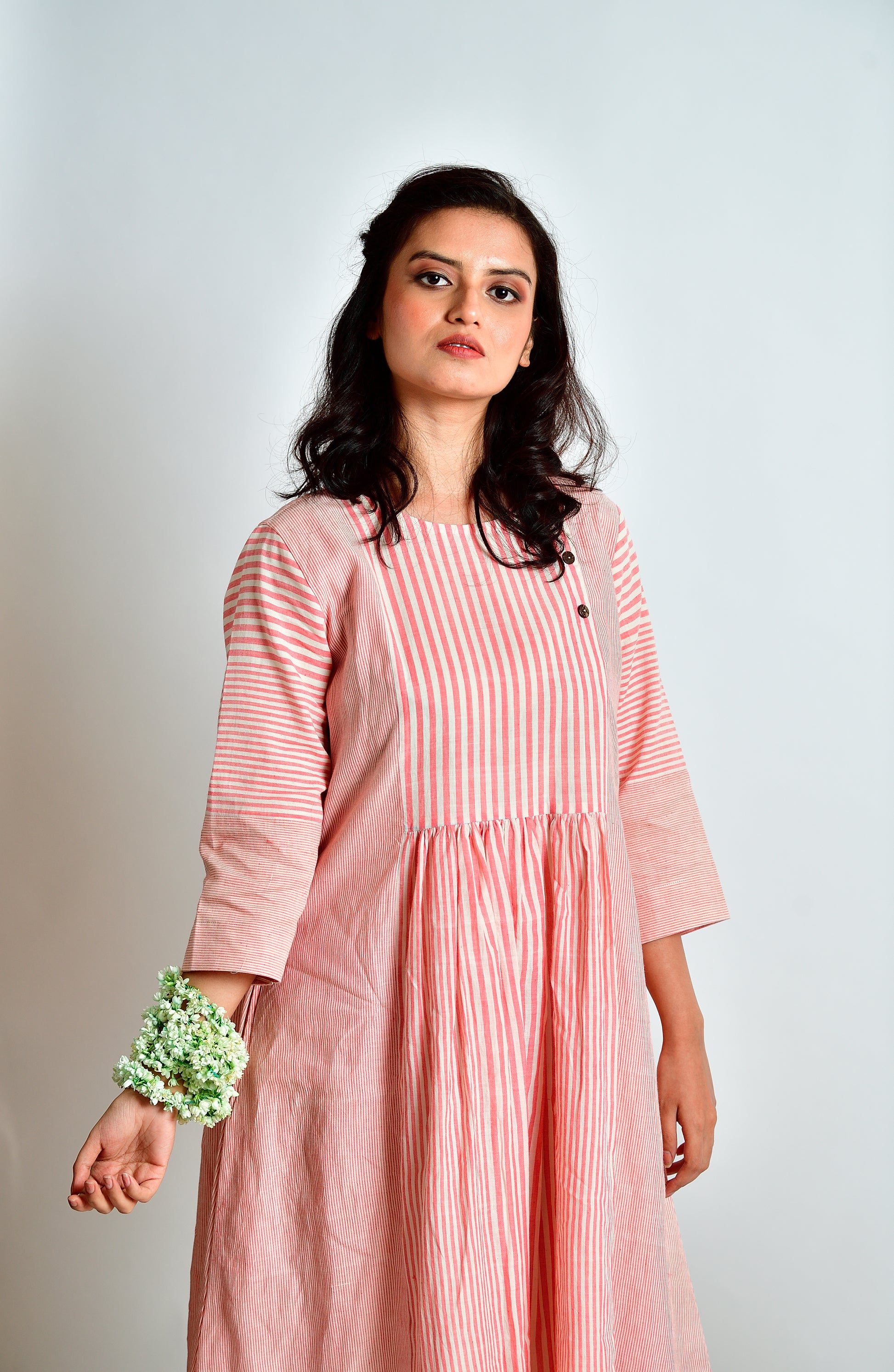Ananya - handloom cotton dress image 4