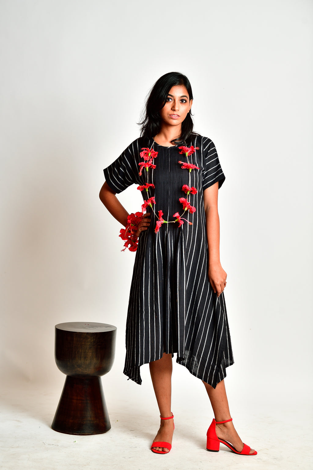 Aadya - handloom cotton dress image 2