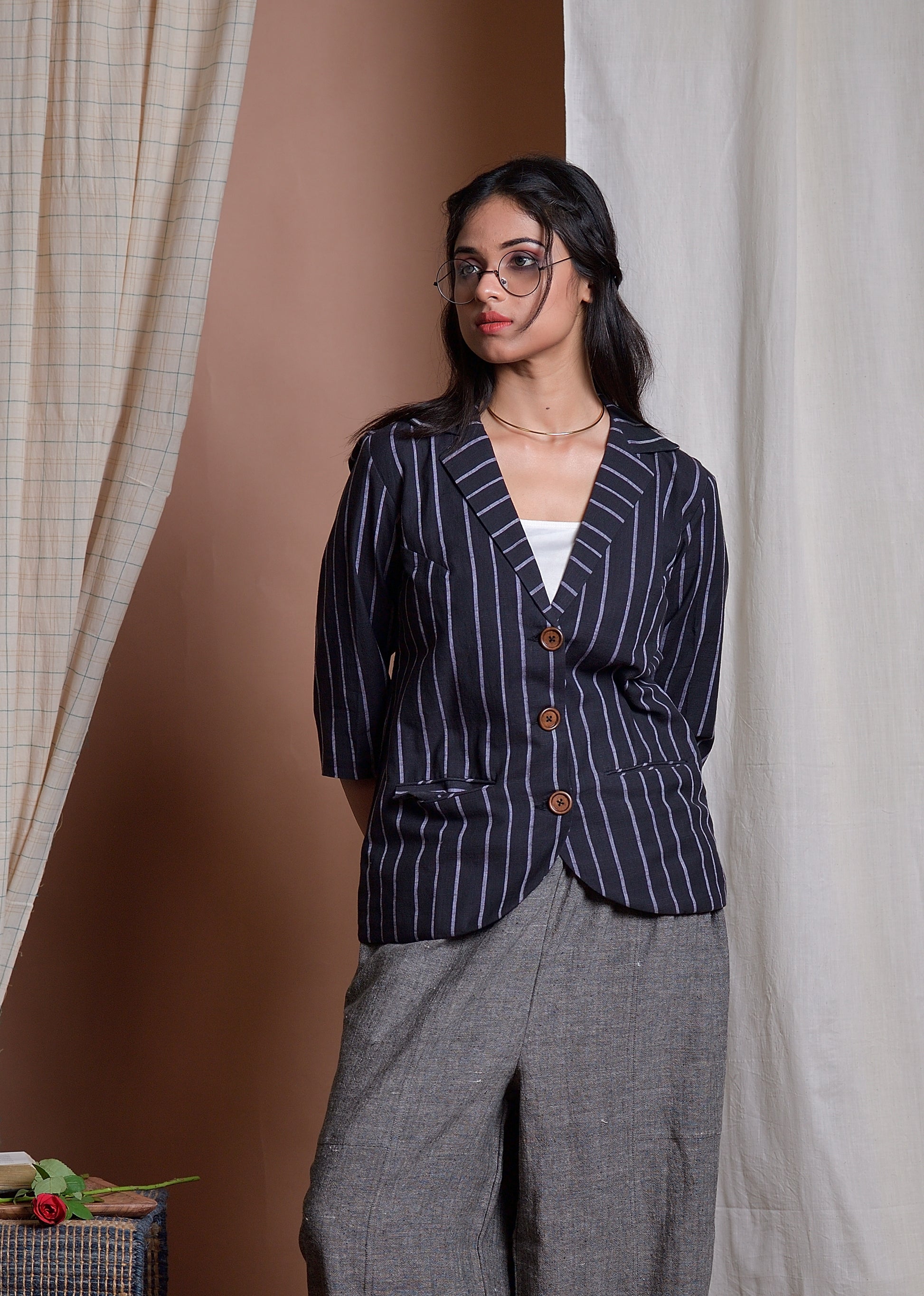 Magical escape - Handwoven jacket image 0