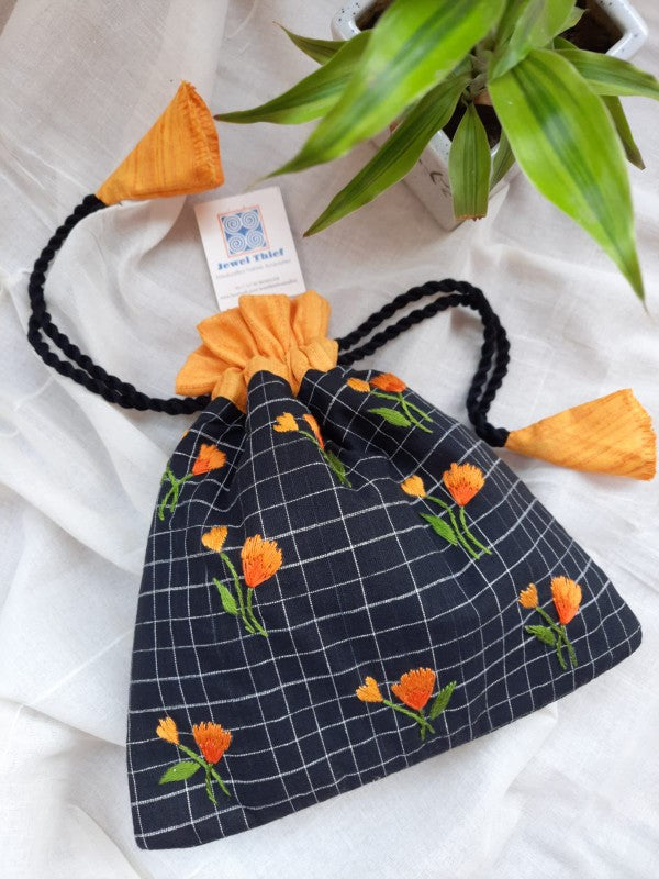 Daylily - cotton potli image 0