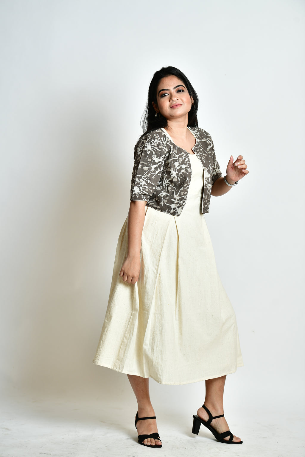 Shishir - handloom cotton dress image 7