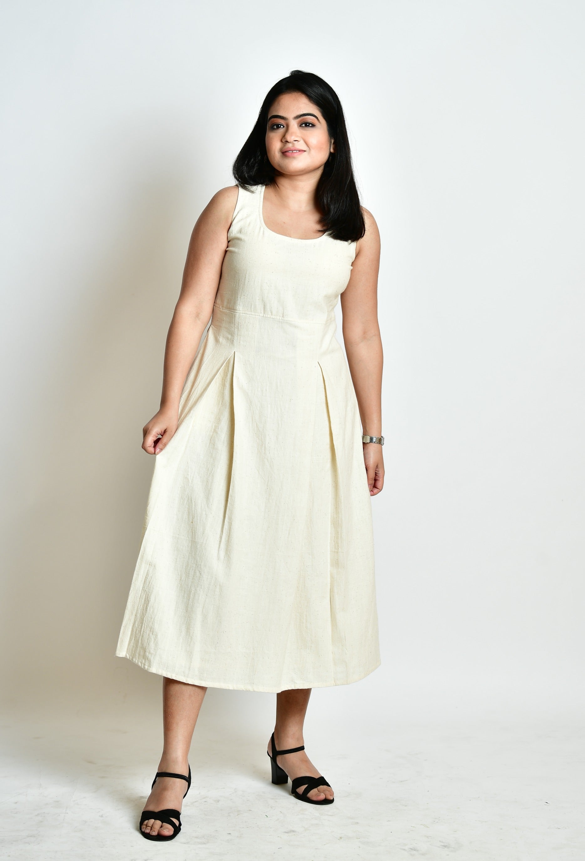 Shishir - handloom cotton dress image 3