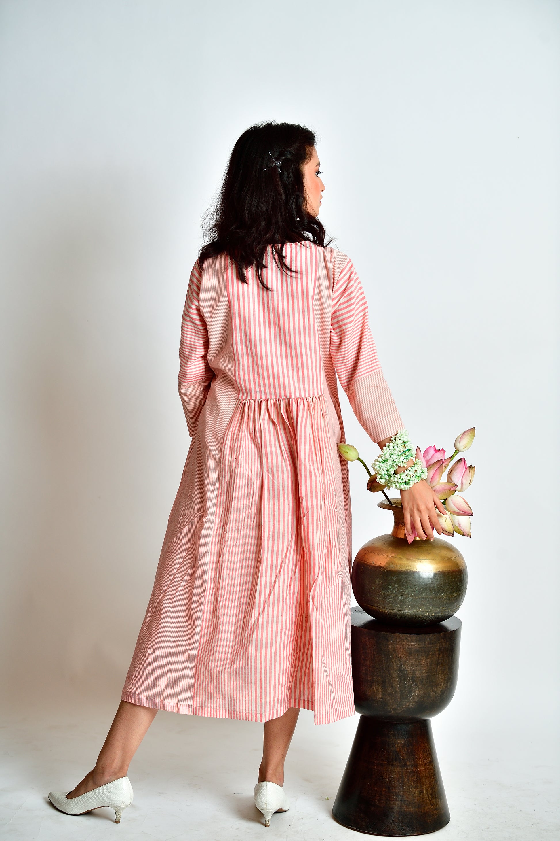 Ananya - handloom cotton dress image 8