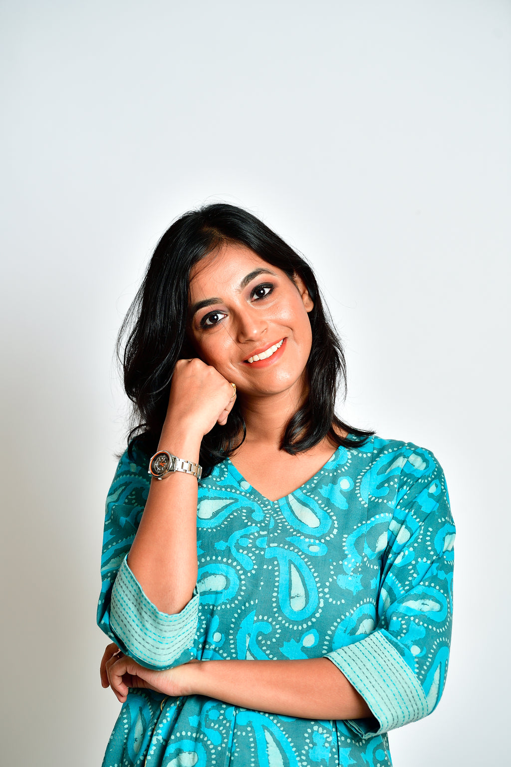 Barkha - Handblock printed dress image 11