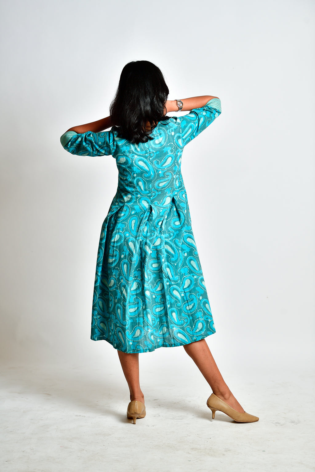 Barkha - Handblock printed dress image 9