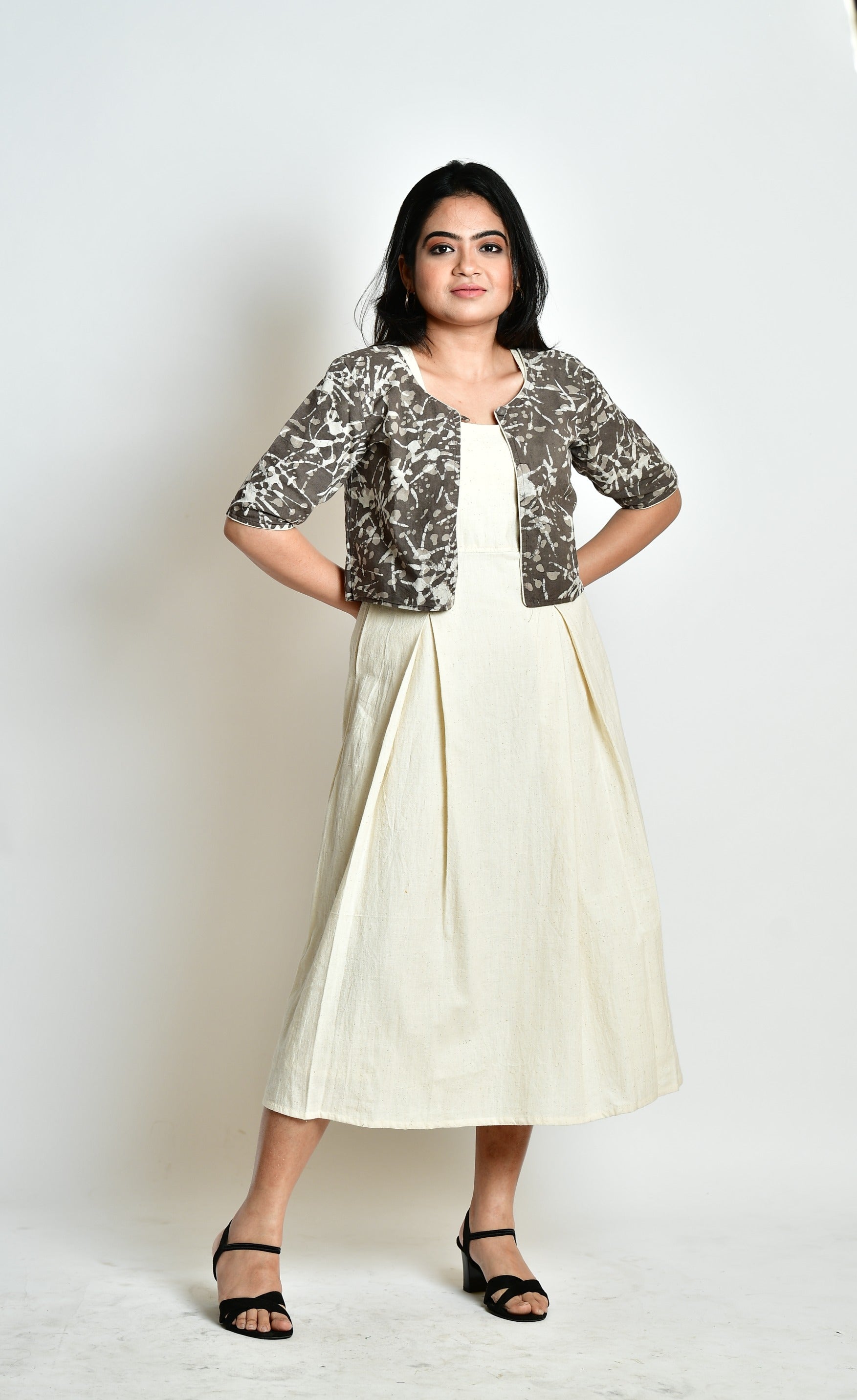 Shishir - handloom cotton dress image 4