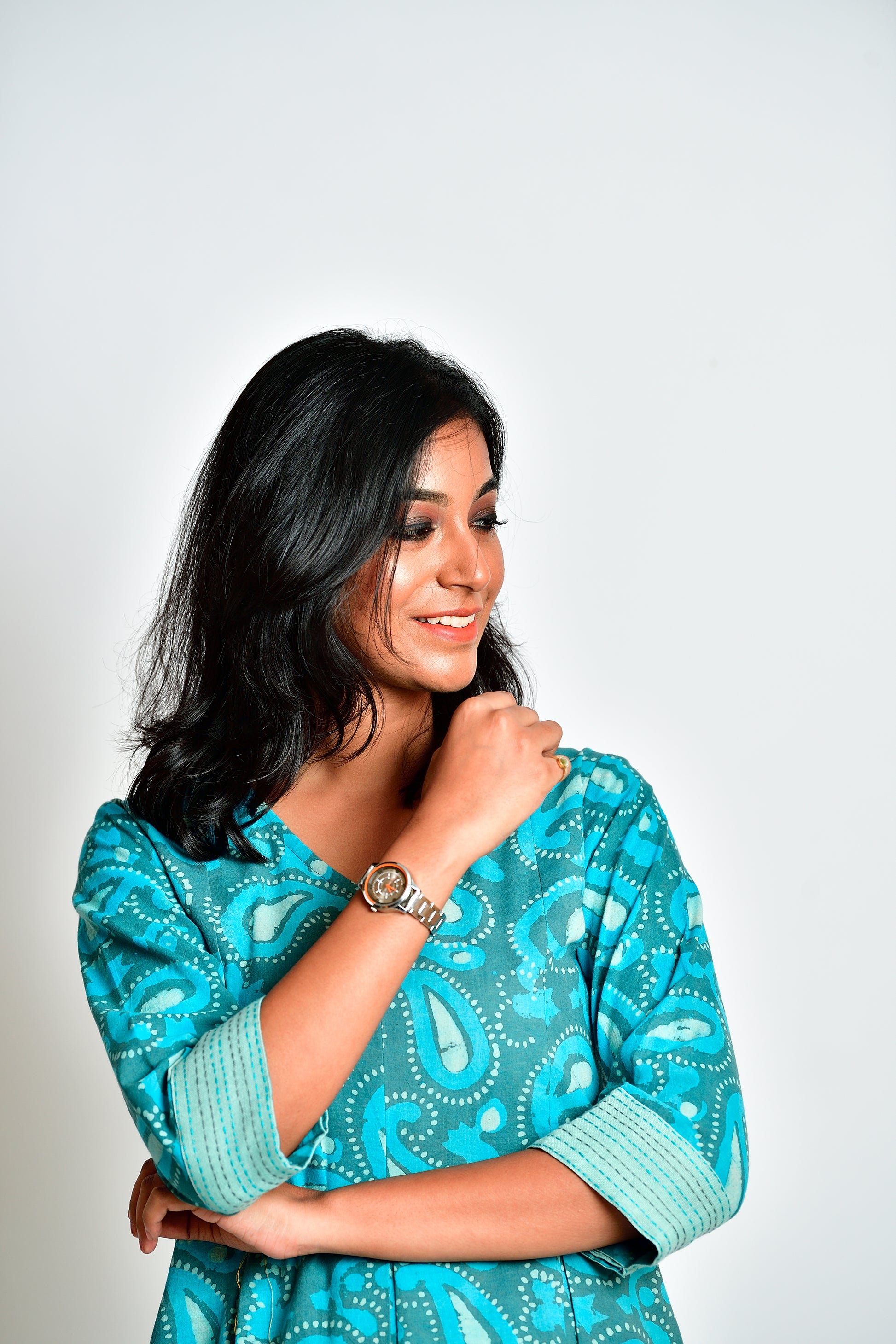 Barkha - Handblock printed dress image 12