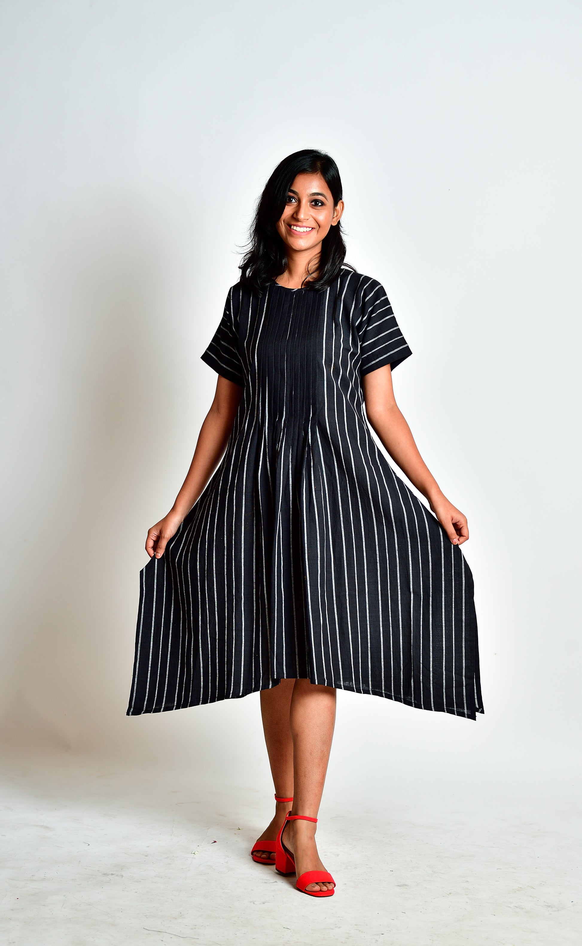Aadya - handloom cotton dress image 7