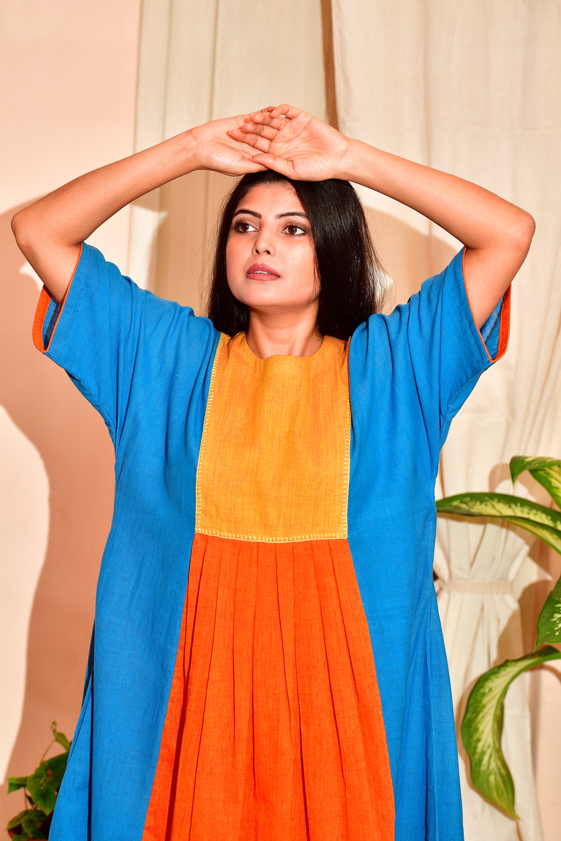 Rasna - Handloom cotton dress image 5