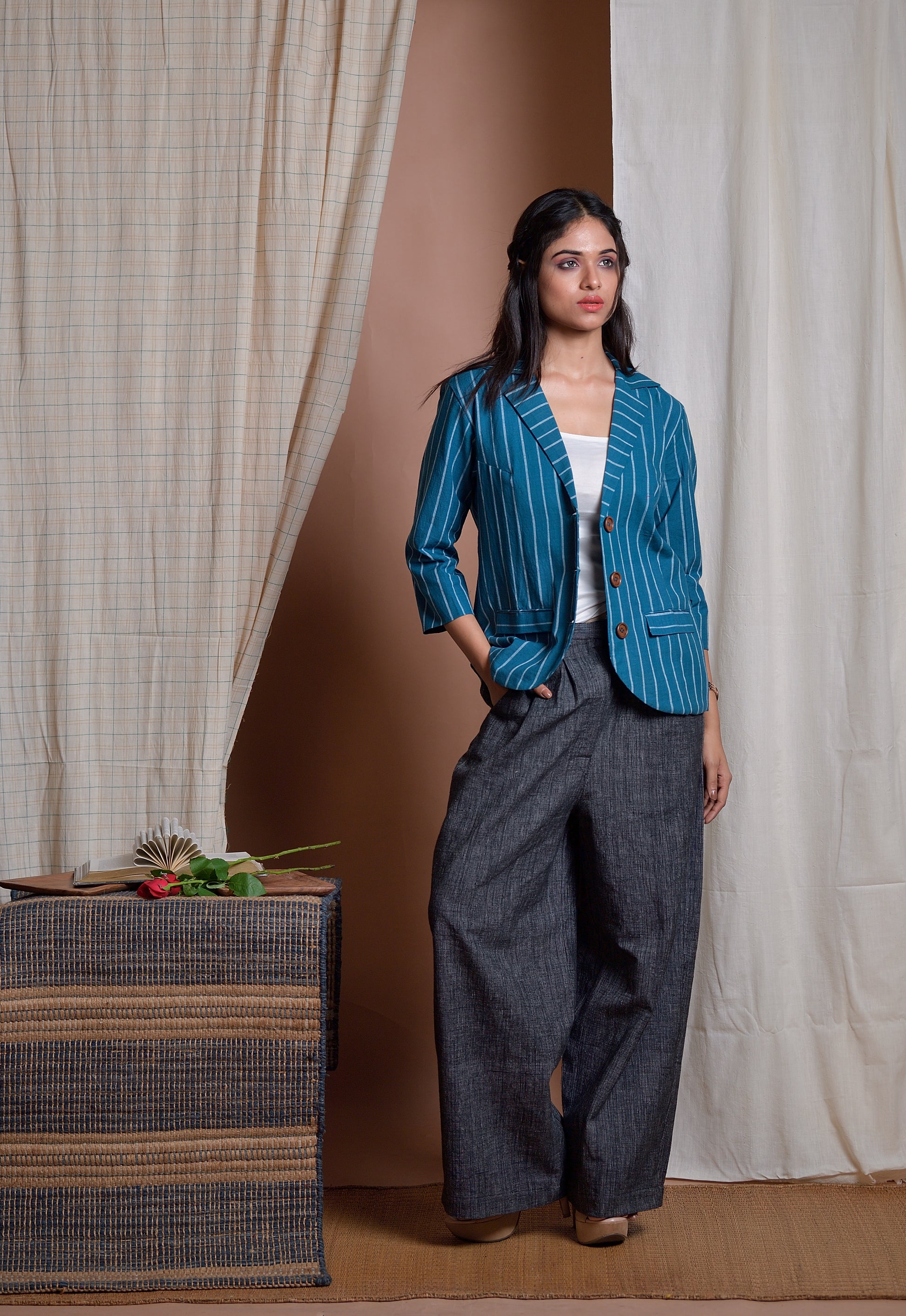 xxxxx - Handwoven cotton jacket image 3