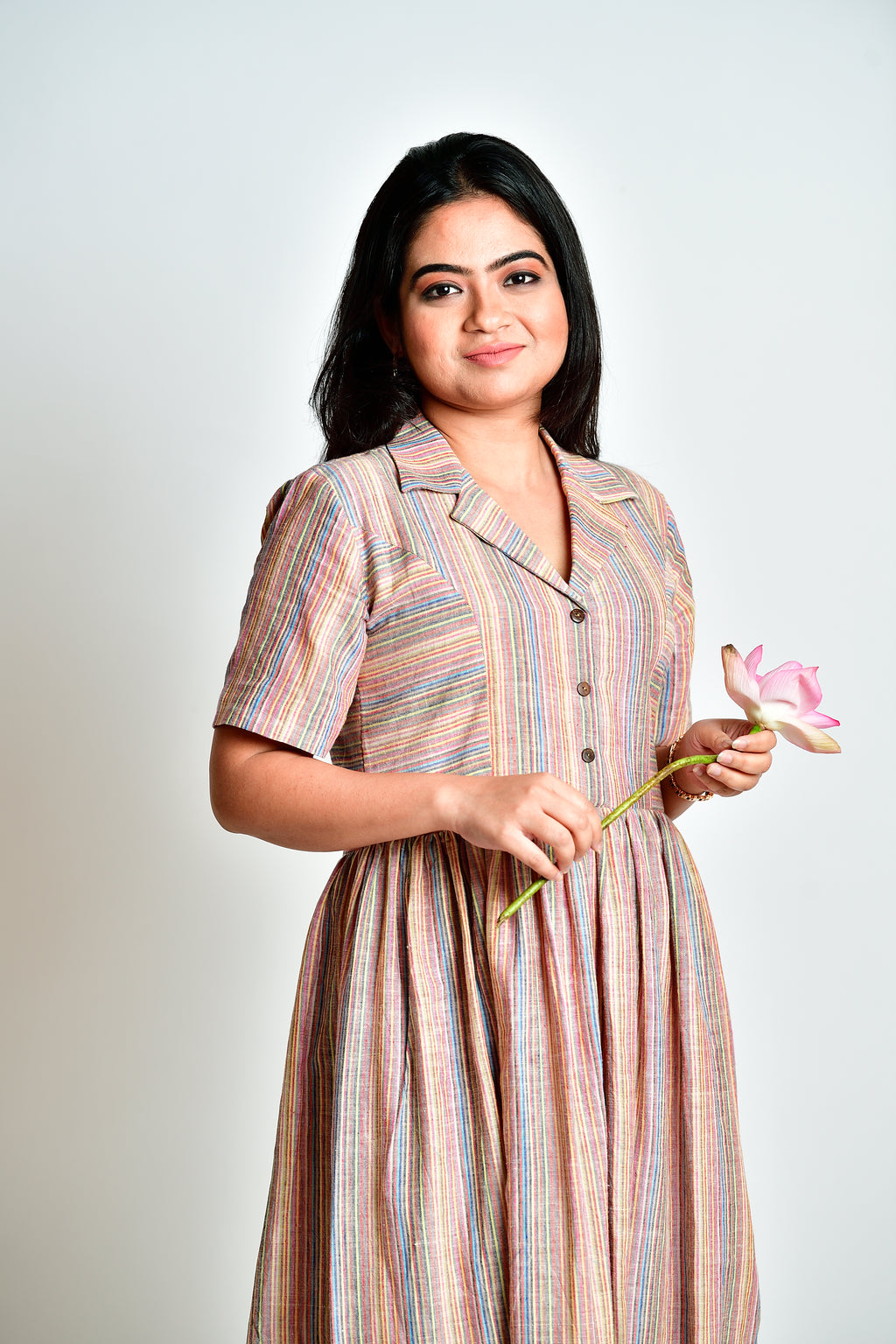 Sadhana - handloom cotton dress image 2