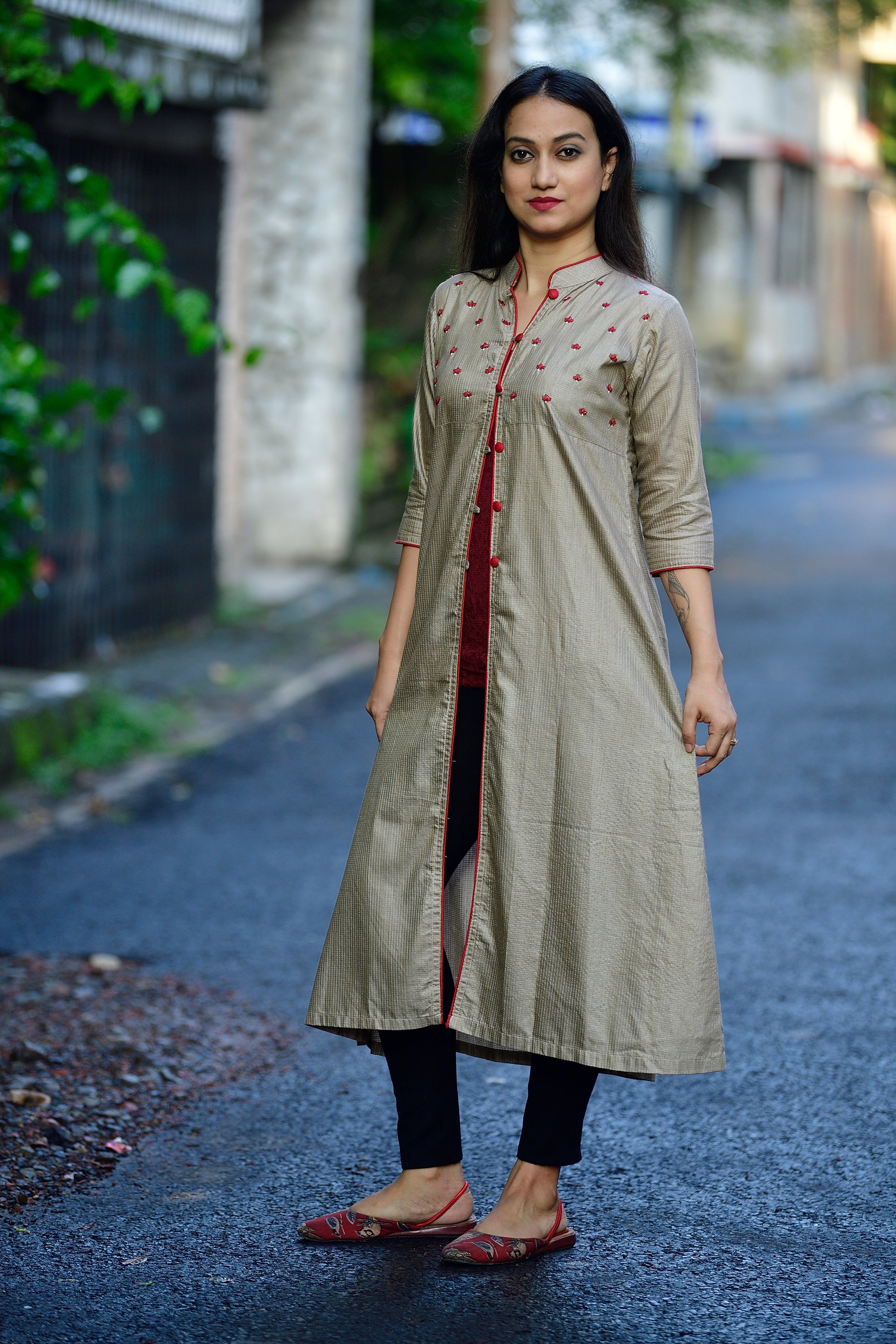 Arth - silk cotton overlay image 1