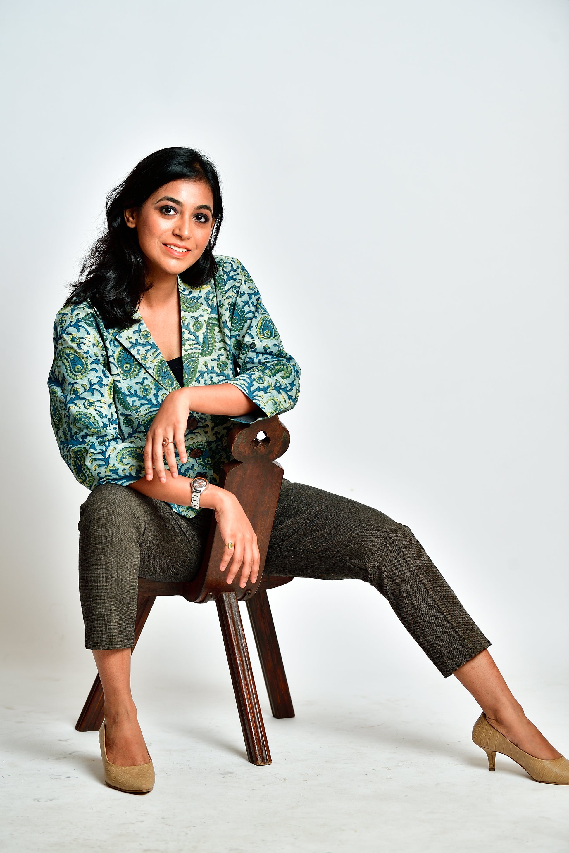 Aaronyak - cotton blazer - peisley image 9