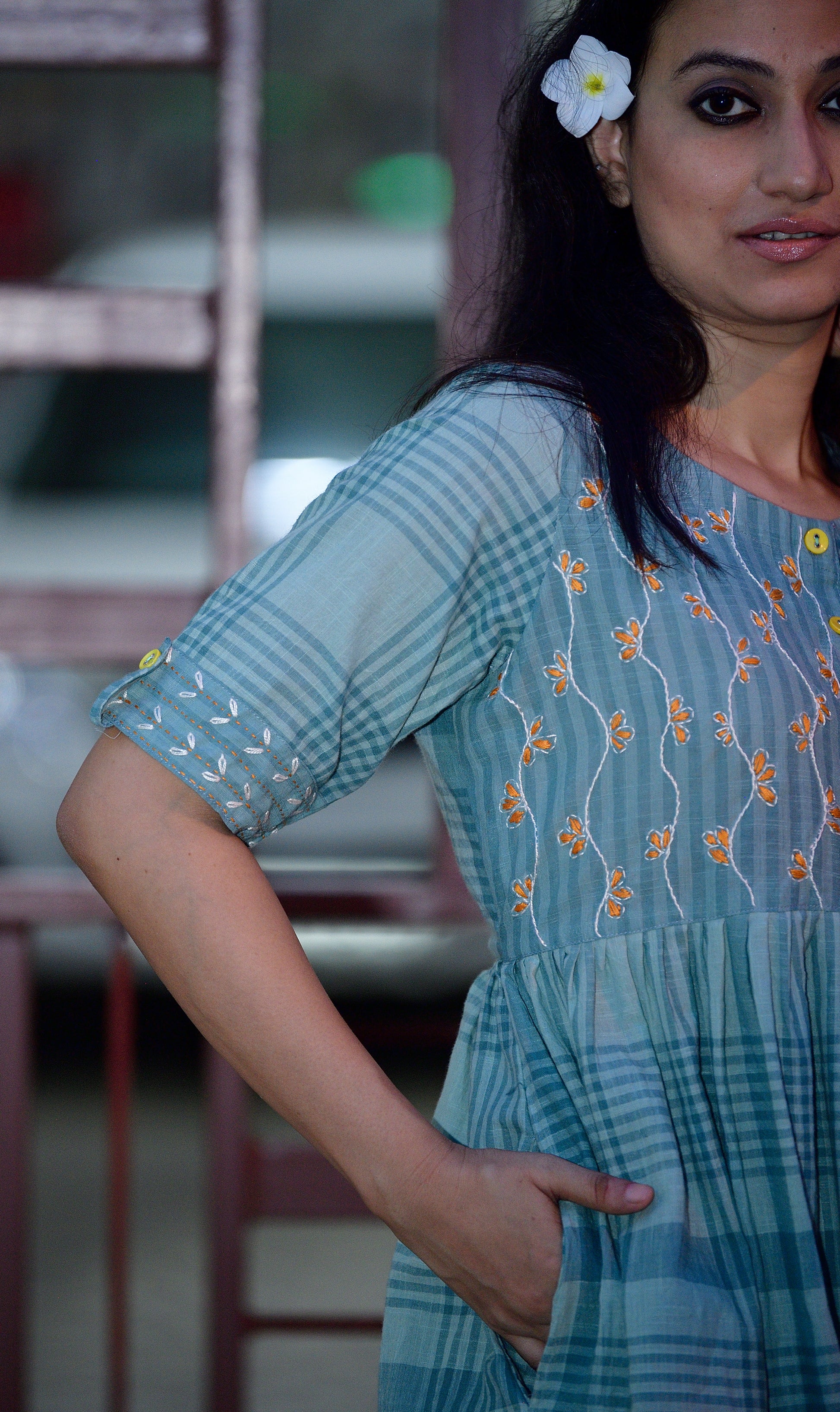 Ashabori - cotton dress image 3