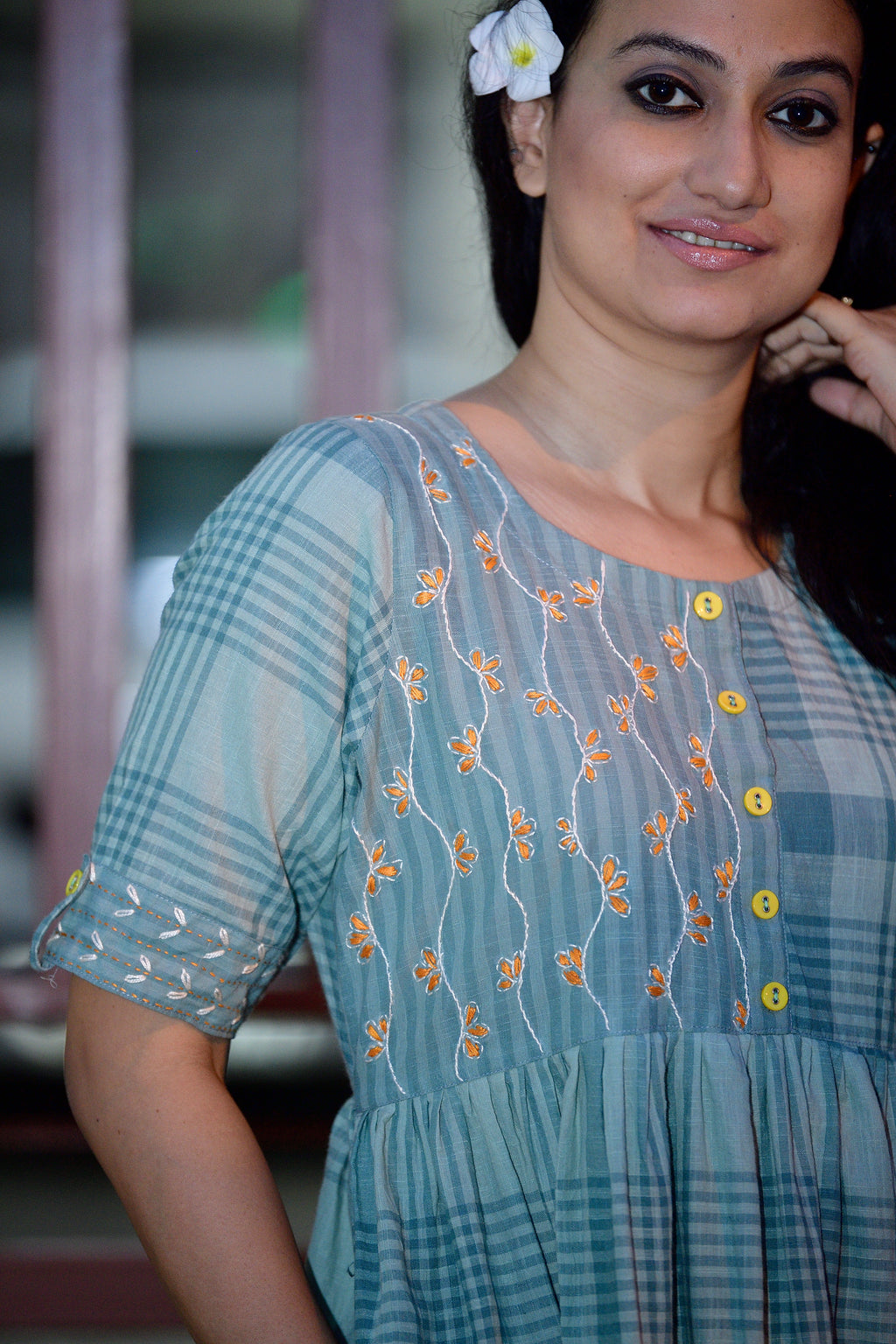 Ashabori - cotton dress image 5