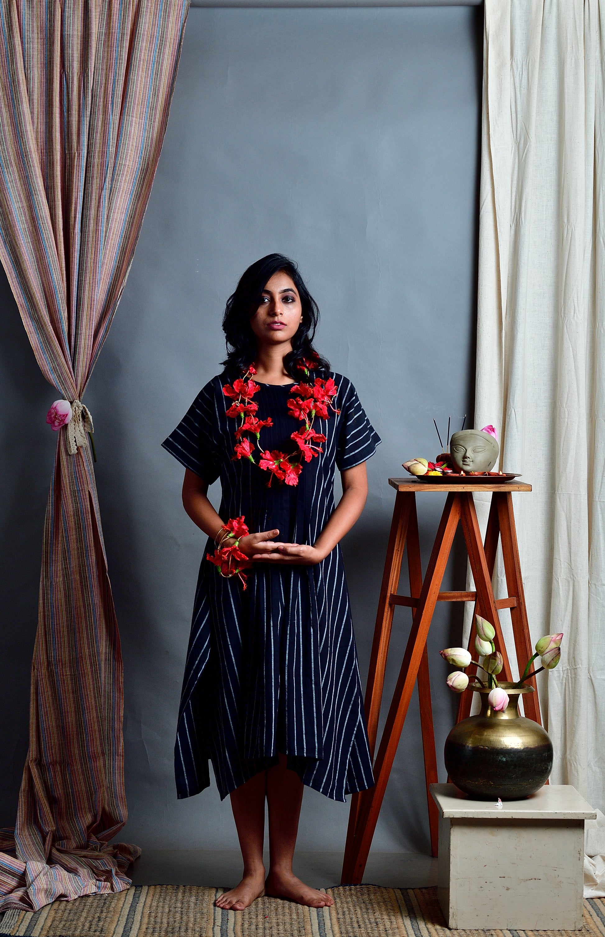 Aadya - handloom cotton dress image 4