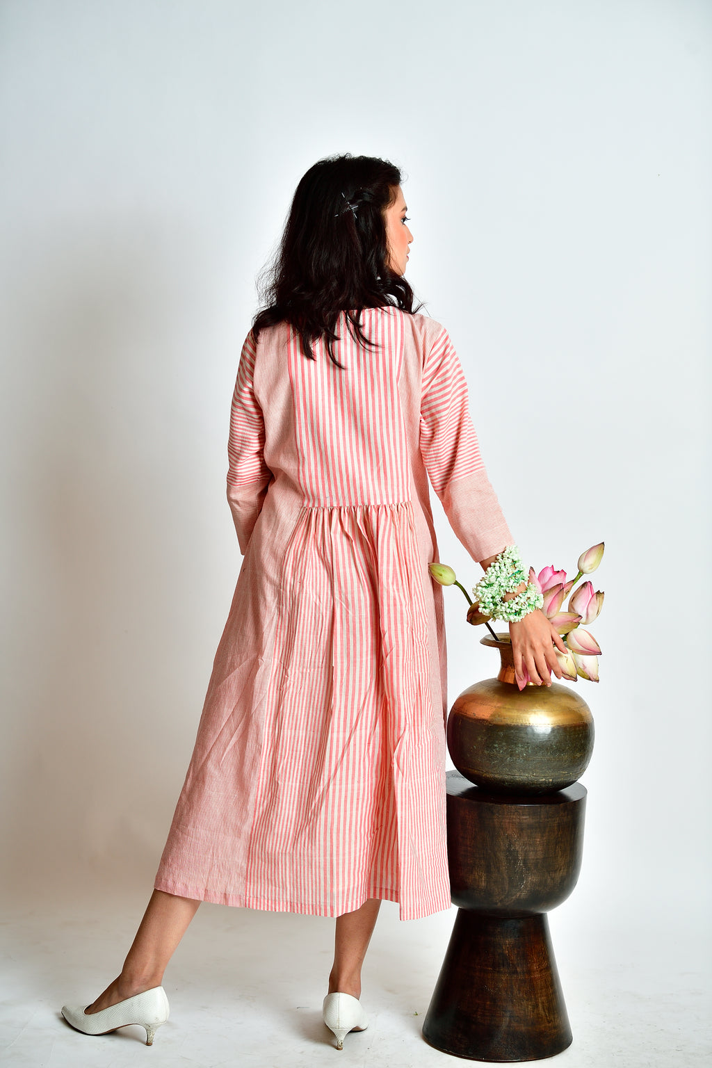 Ananya - handloom cotton dress image 6