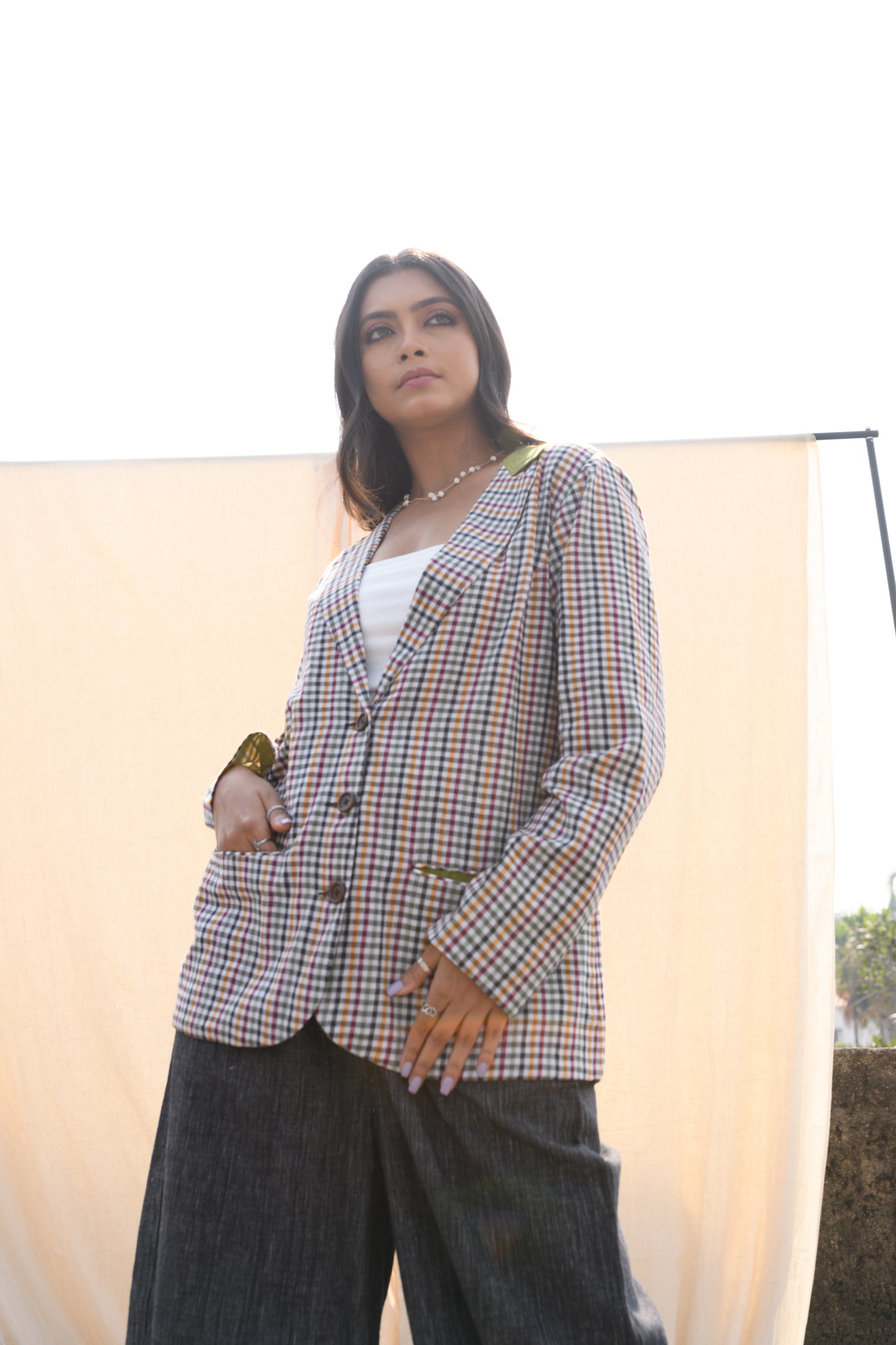 Moss Mosaic - Cotton jacket