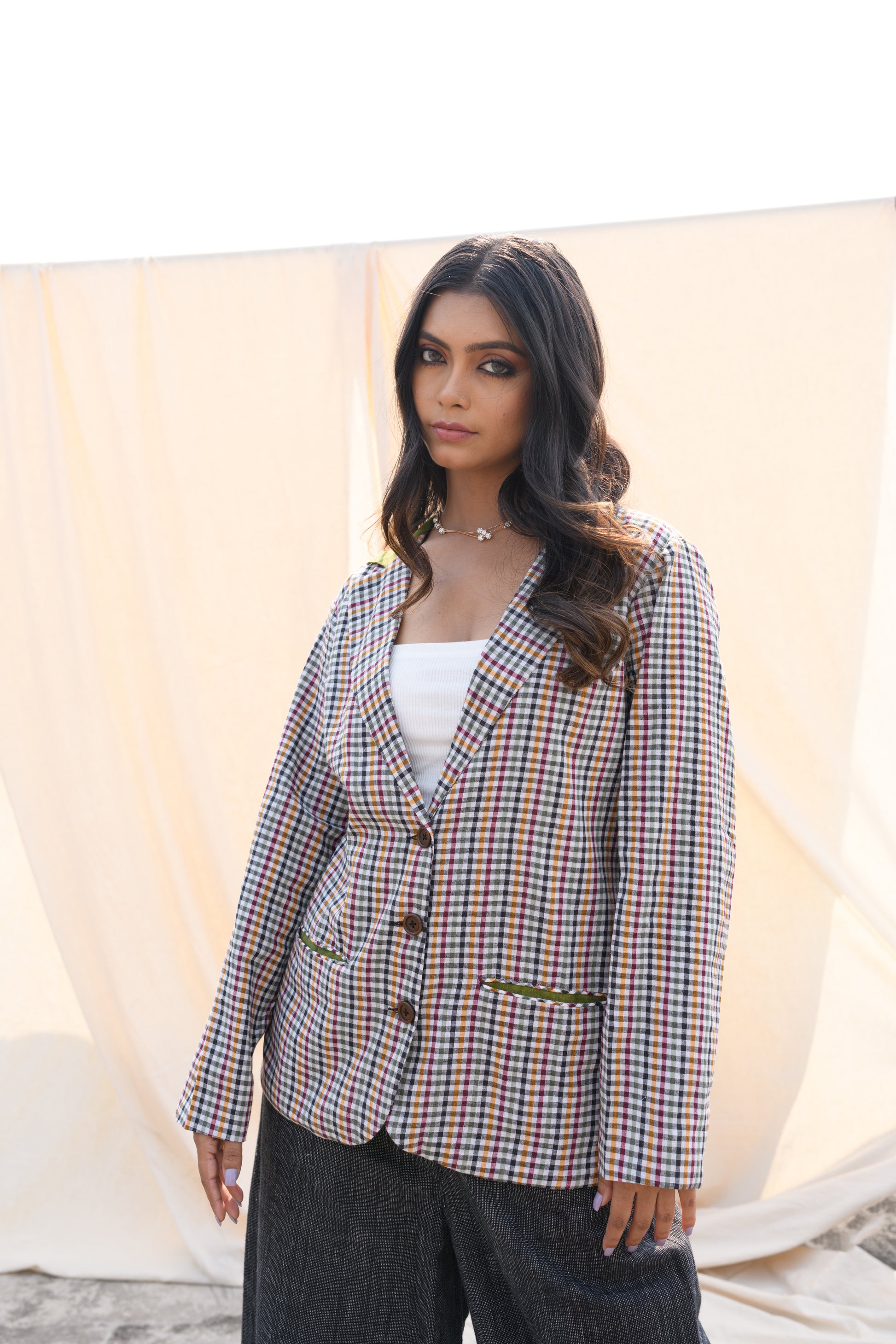 Moss Mosaic - Cotton jacket