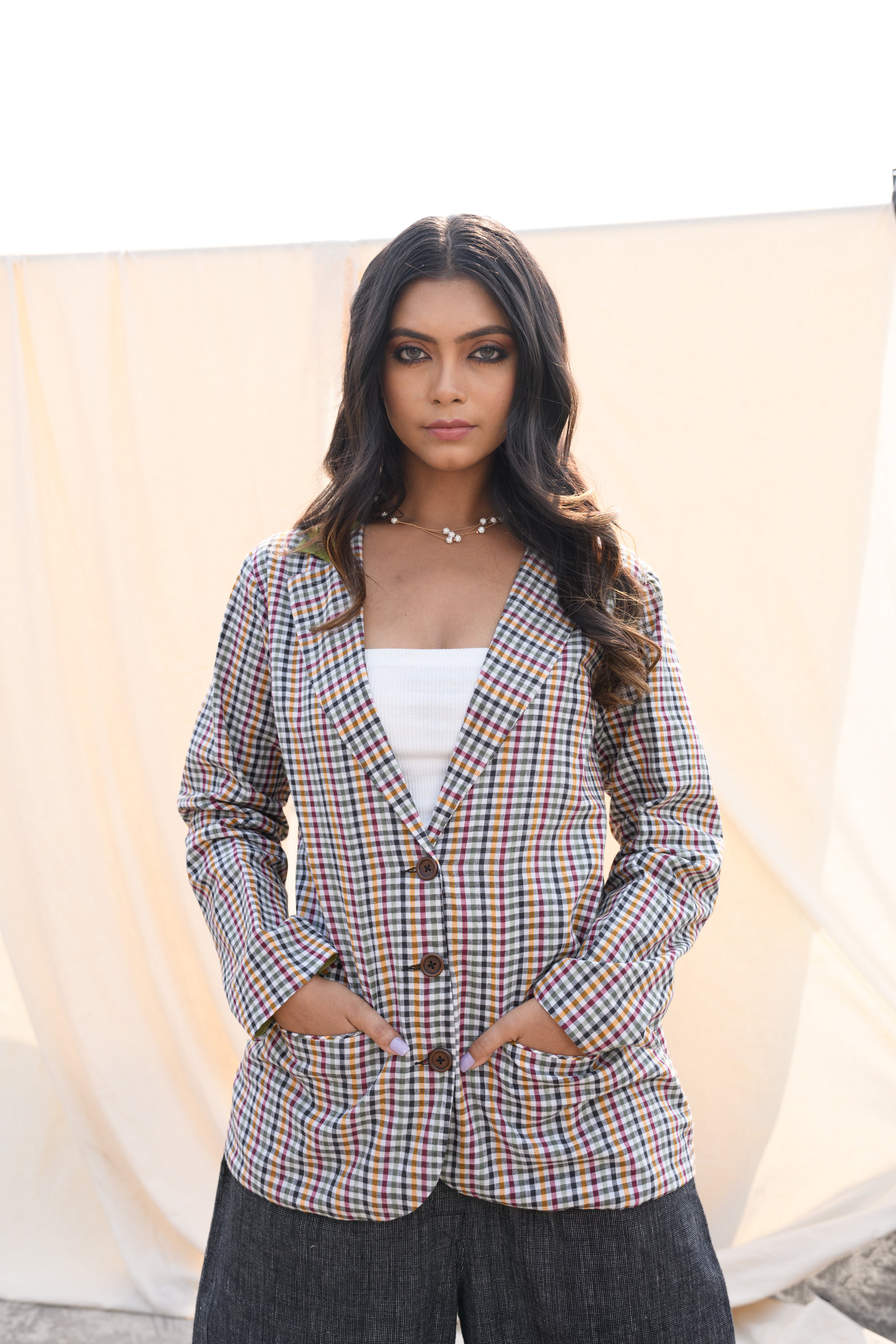 Moss Mosaic - Cotton jacket