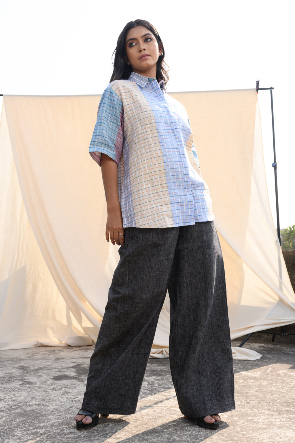 Linen Dew Drift - Pure Linen Shirt