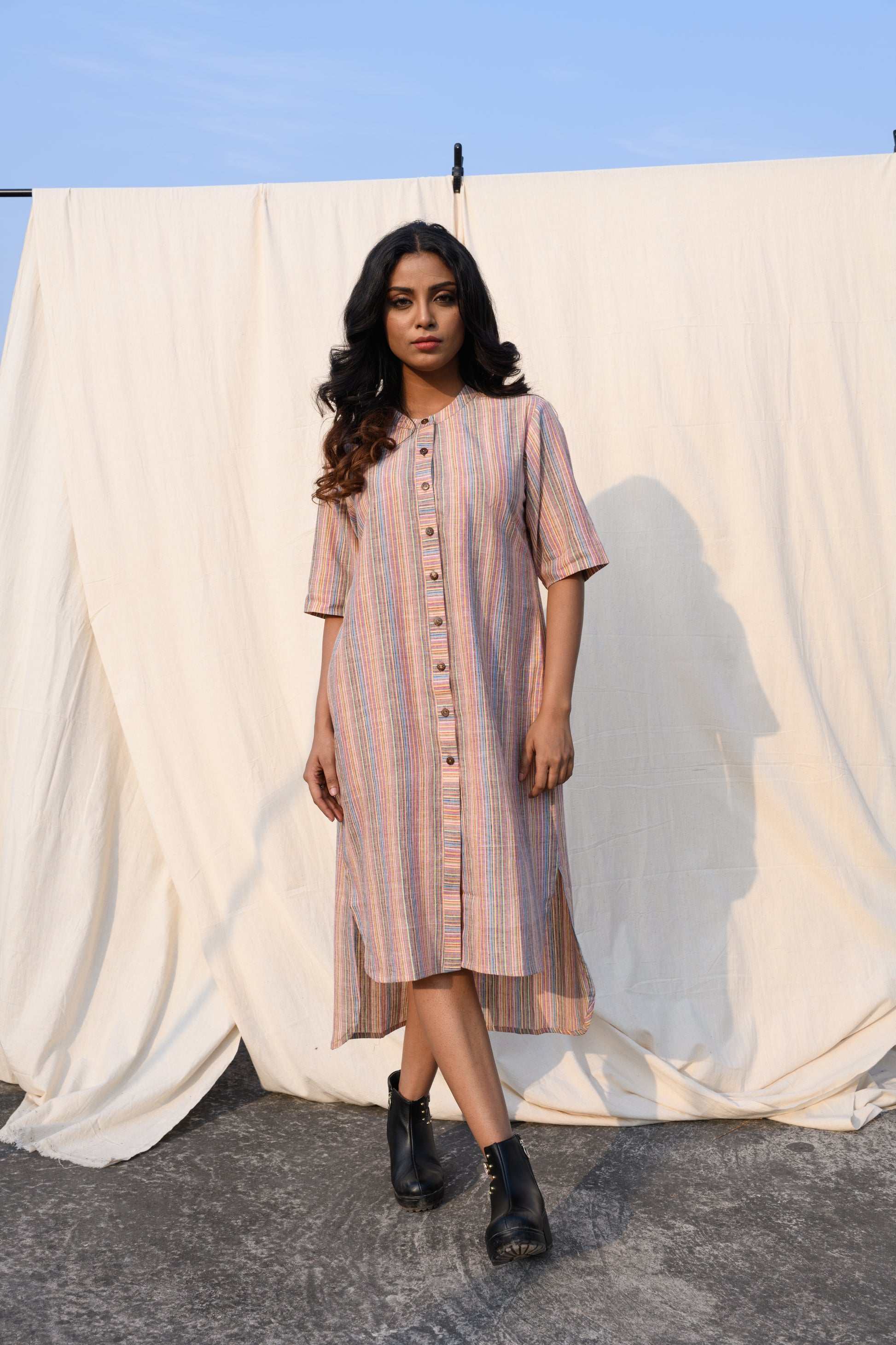 Meadowlight - Handloom handloom dress