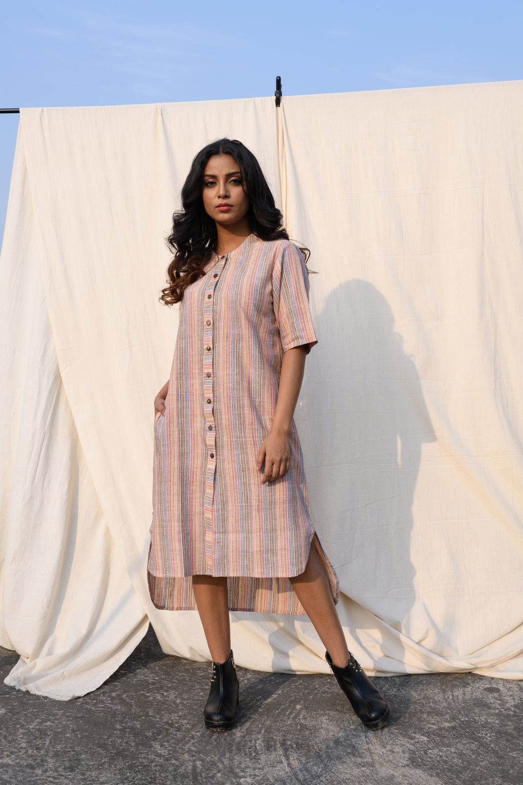 Meadowlight - Handloom handloom dress