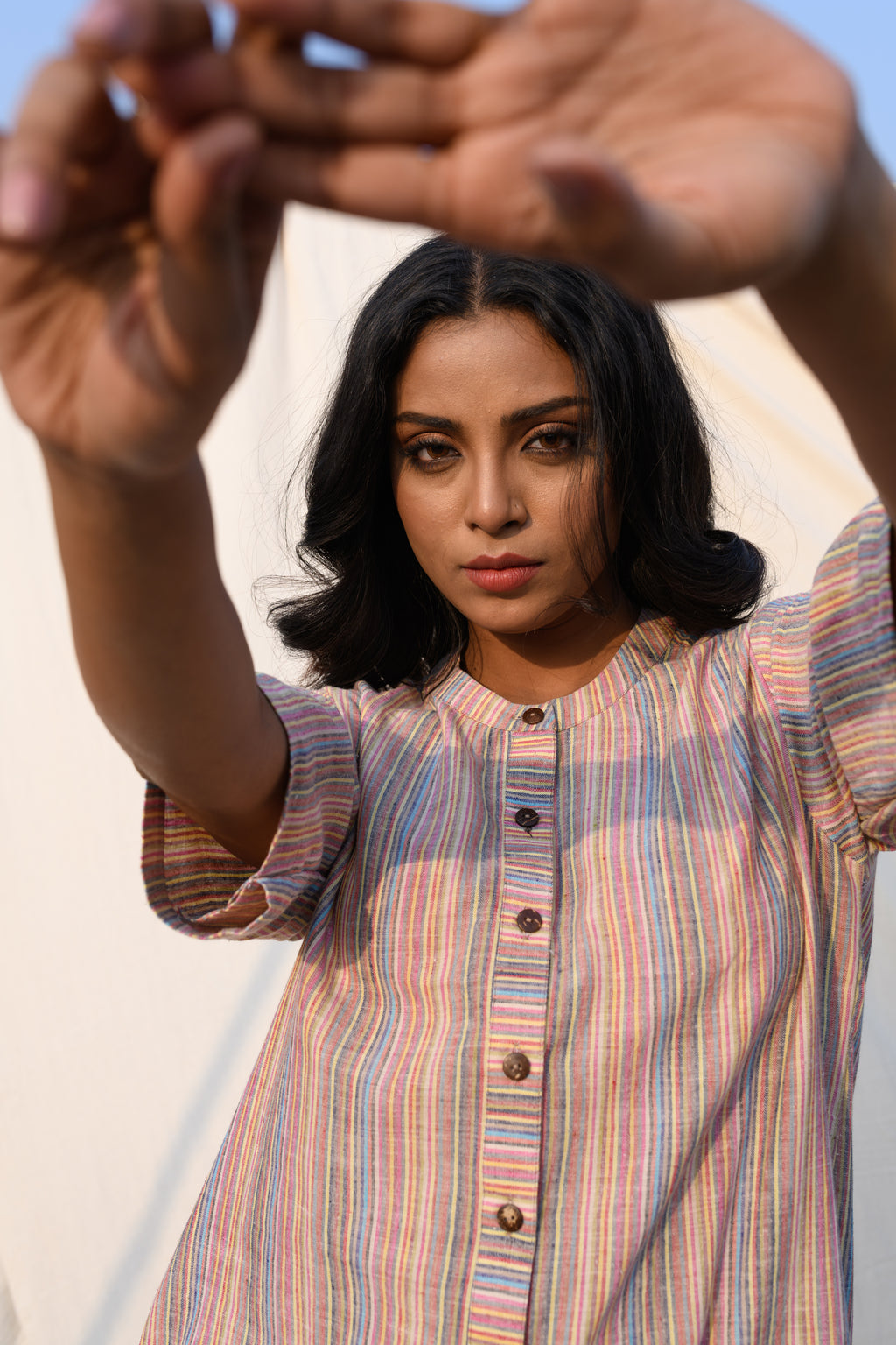 Meadowlight - Handloom handloom dress