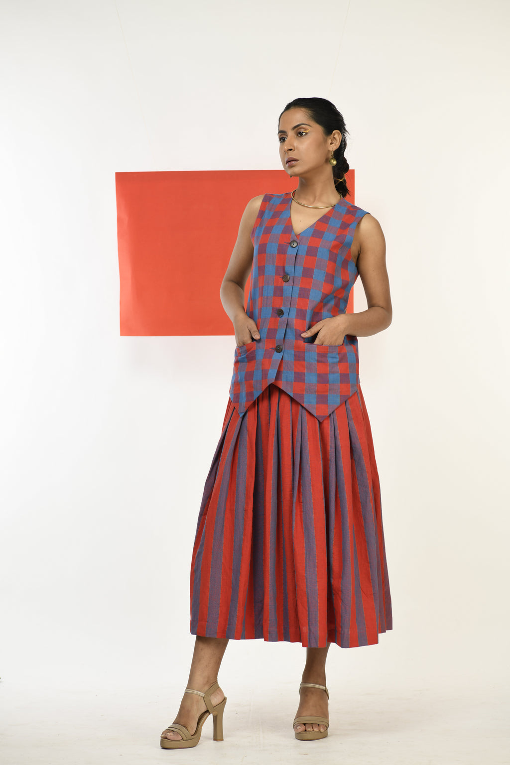 Ruby Cascade - Waistcoat