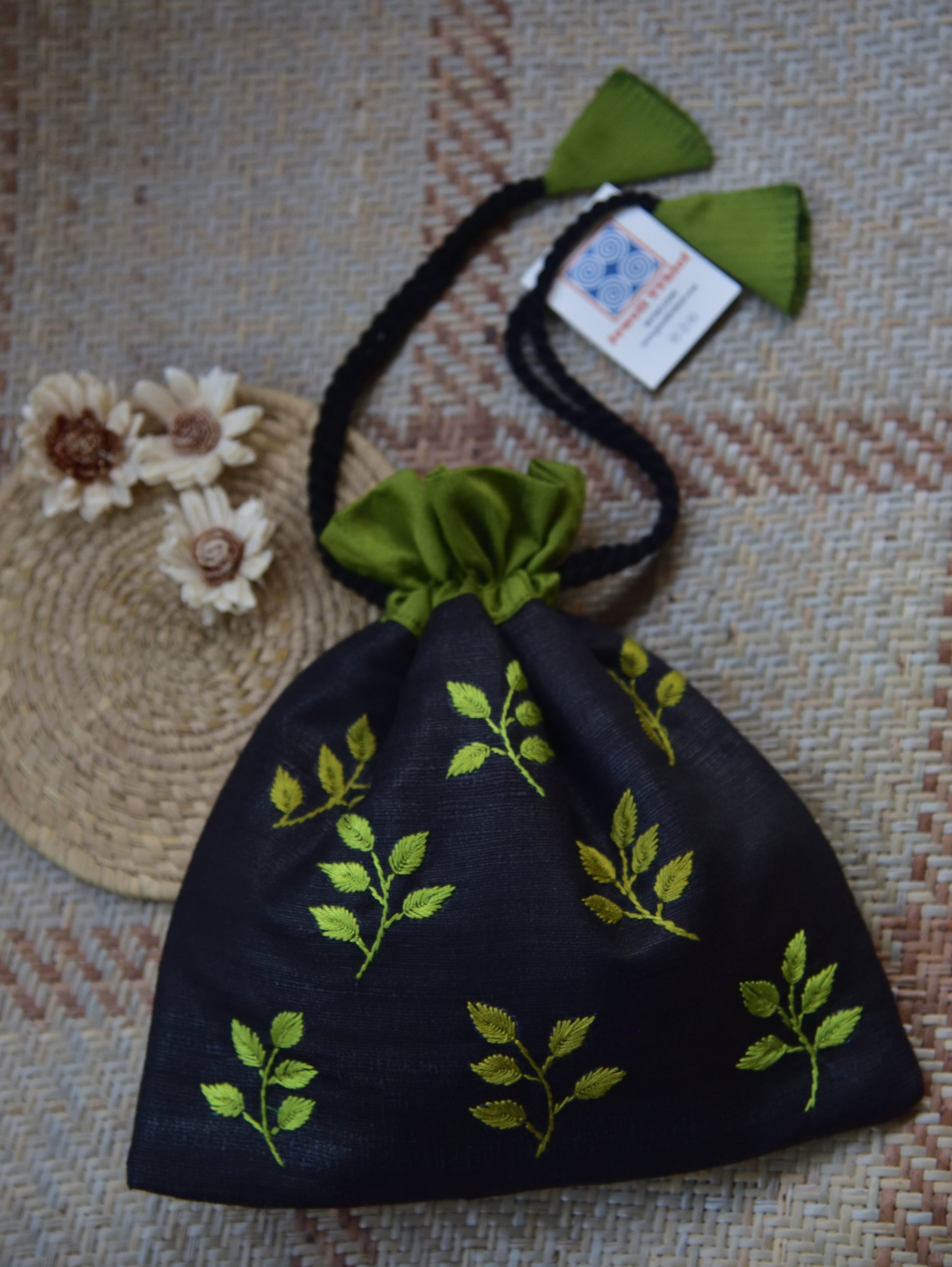 Kishalay - silk cotton potli