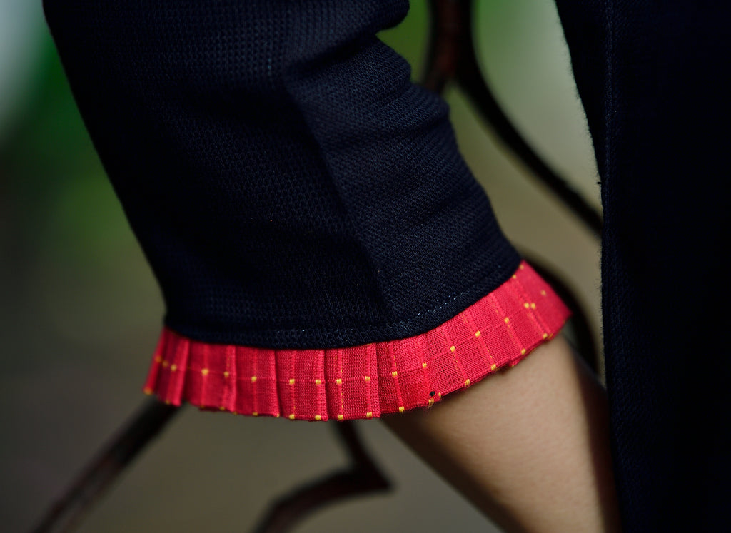 Yamini - cotton jacket - black image 3