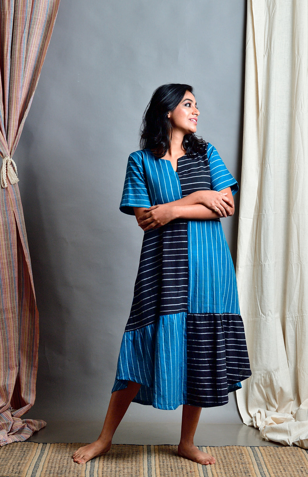 Shankari - handspun cotton dress image 3