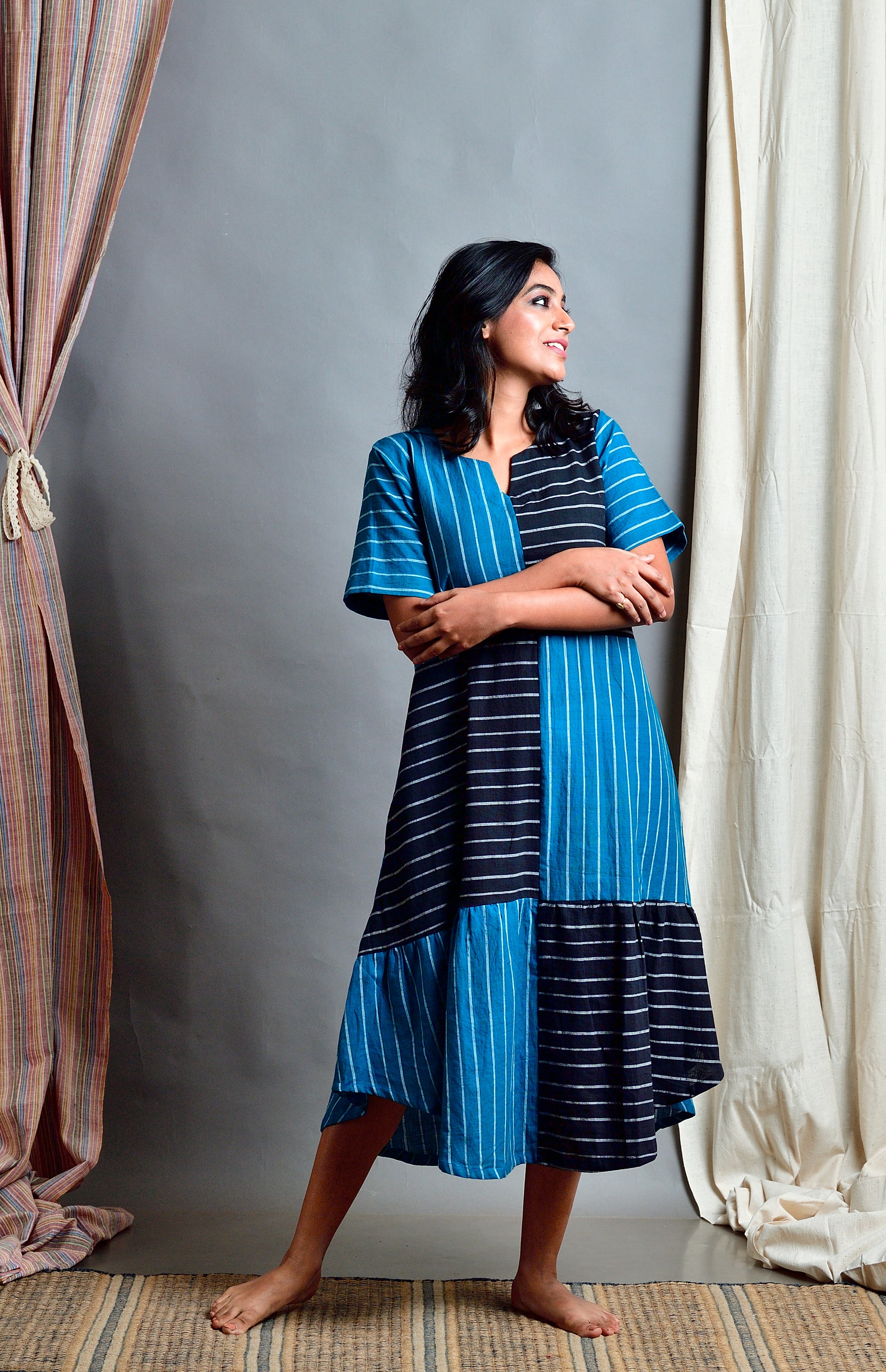 Shankari - handspun cotton dress image 3