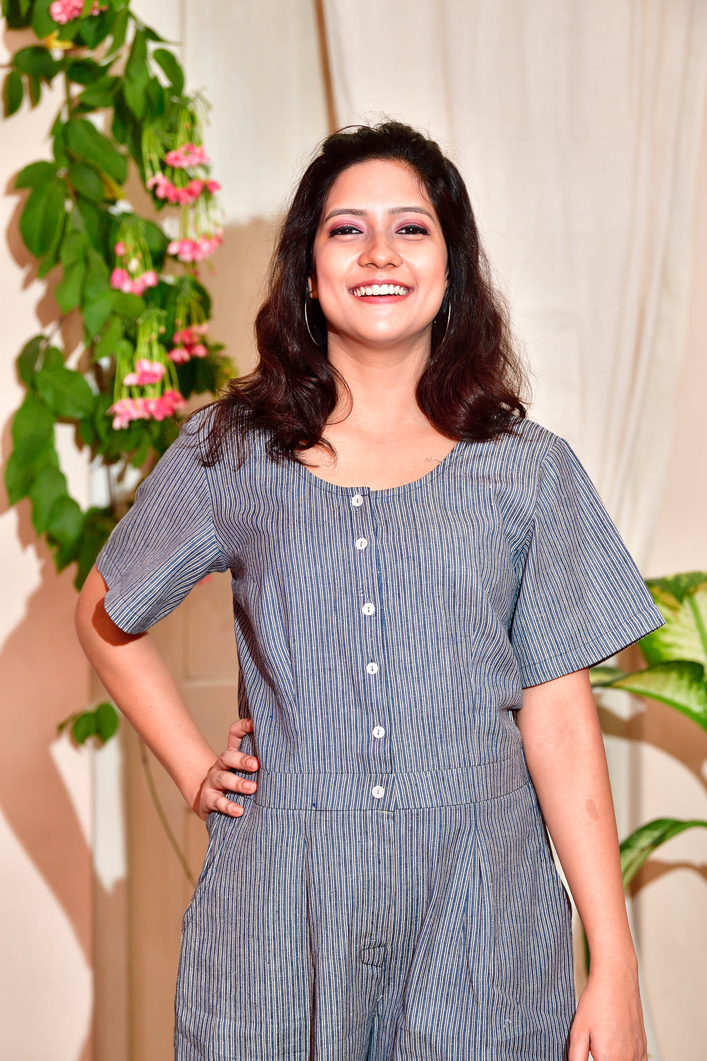 Campa - handwoven cotton jumpsuit image 6