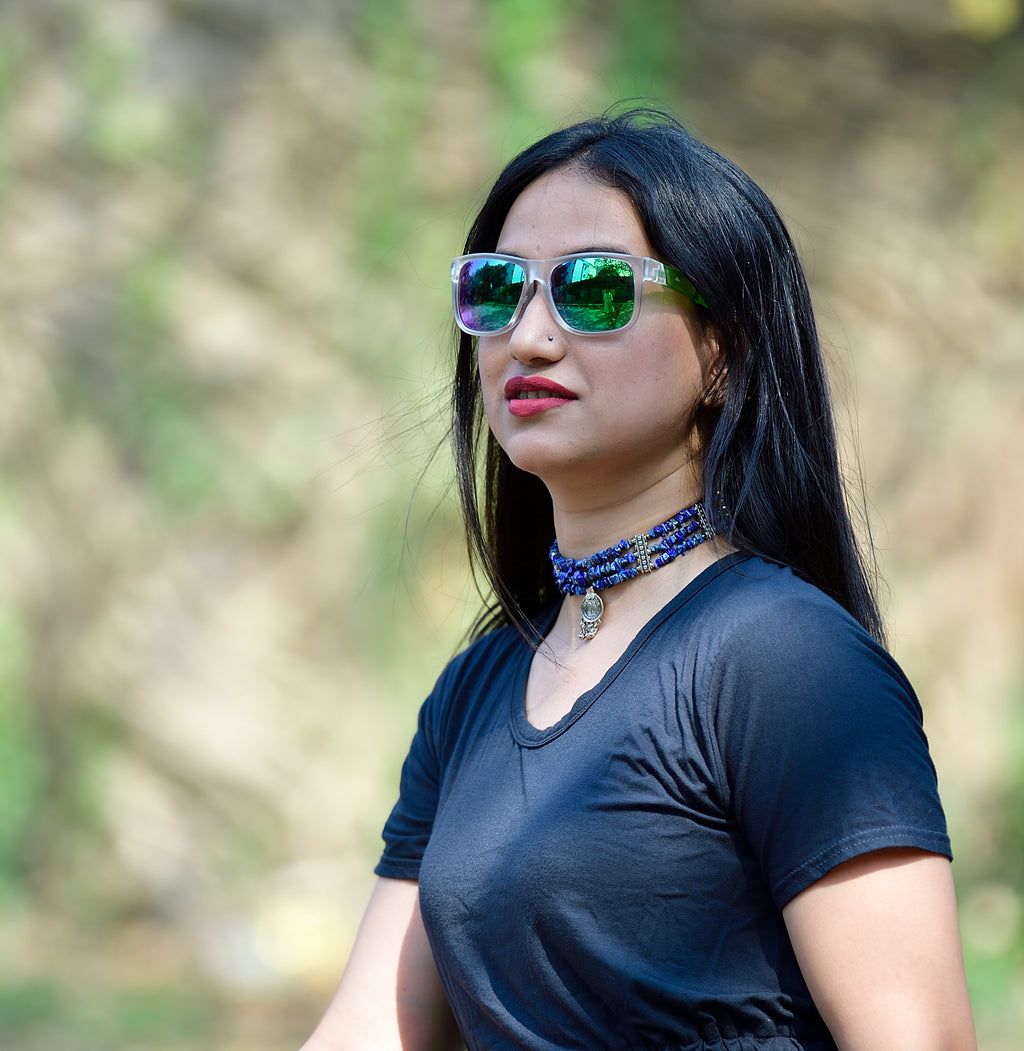 Lapis-lazuli choker image 1