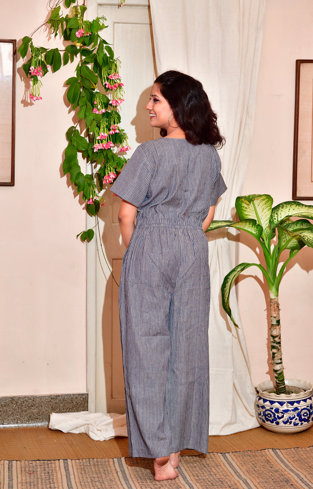 Campa - handwoven cotton jumpsuit image 5