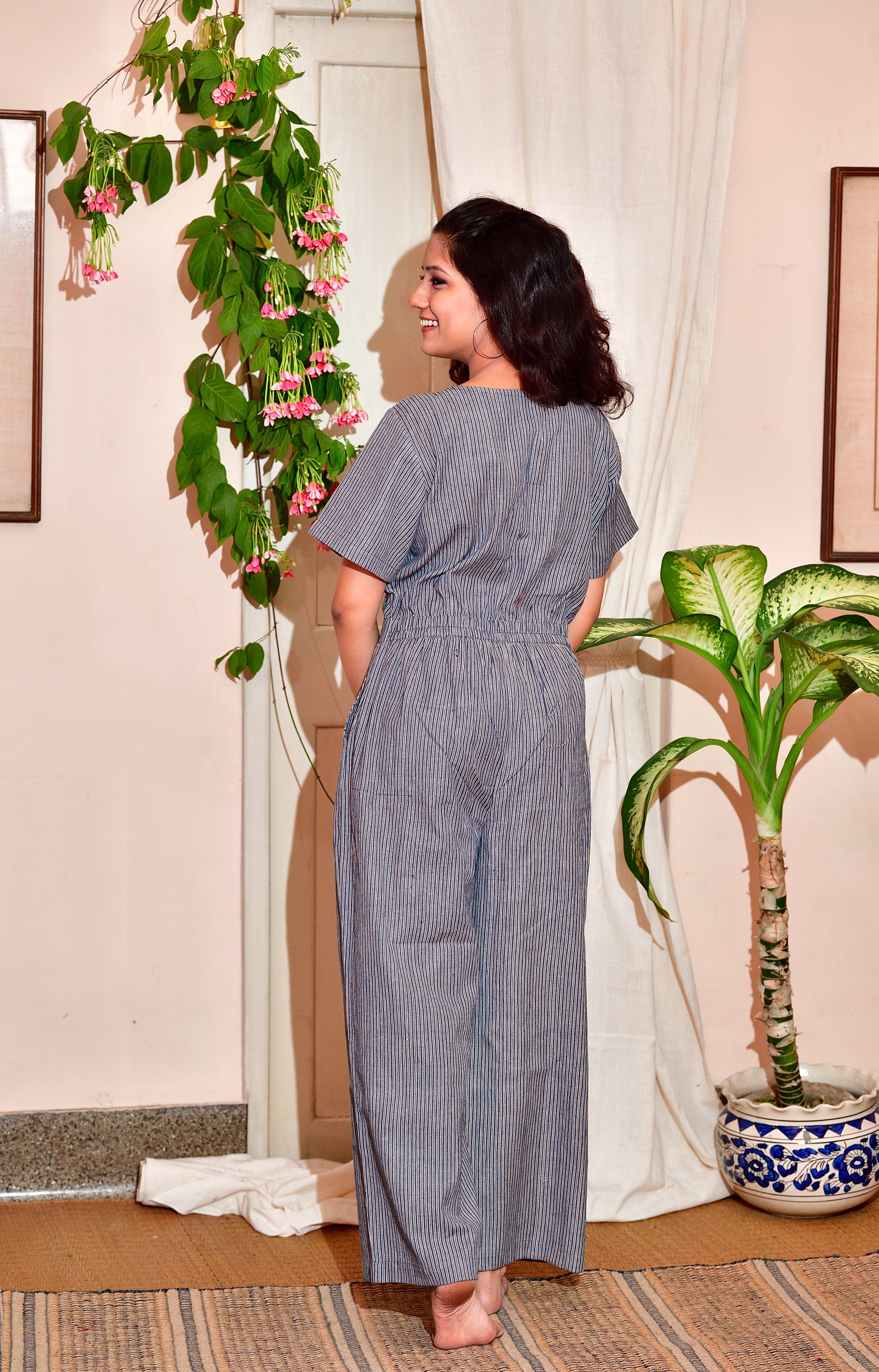 Campa - handwoven cotton jumpsuit image 5
