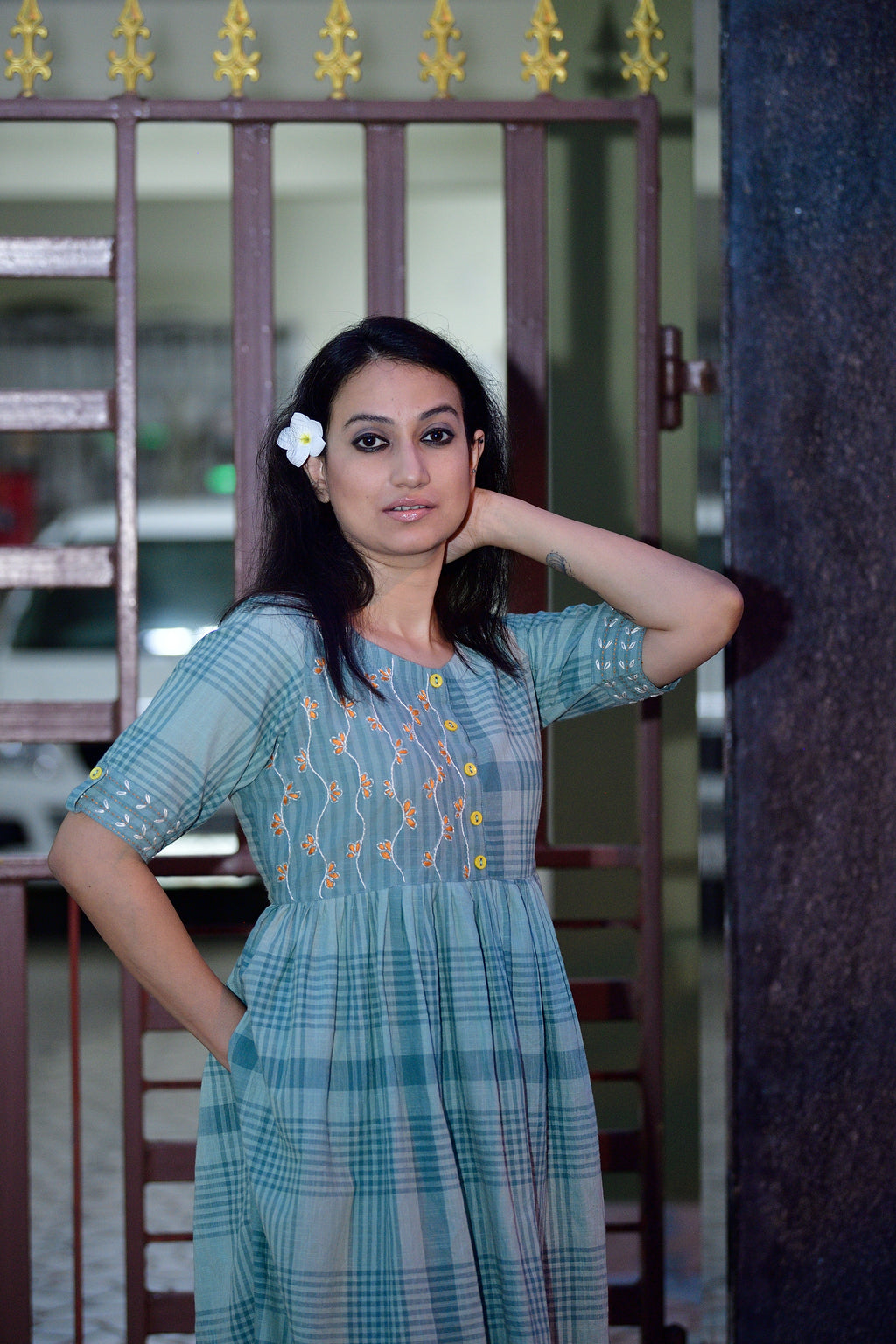 Ashabori - cotton dress image 2