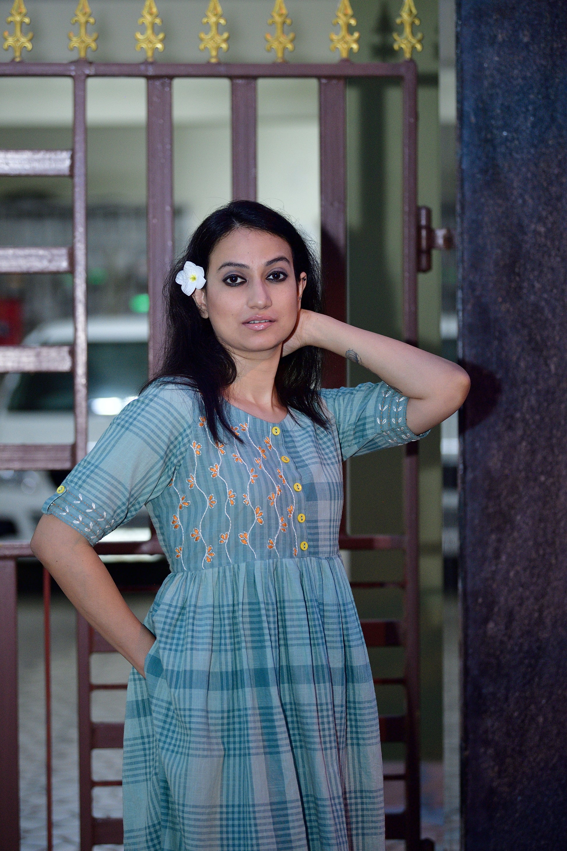 Ashabori - cotton dress image 2