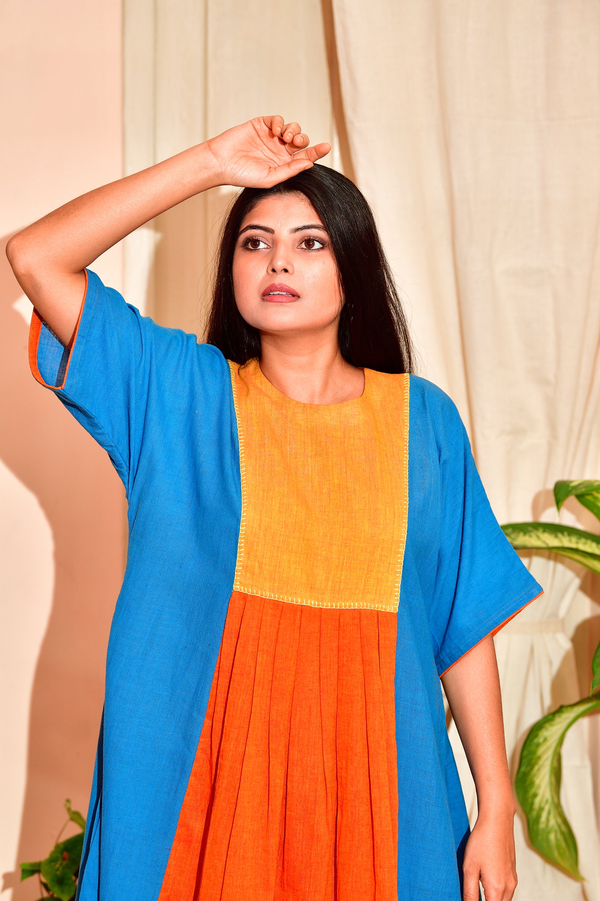 Rasna - Handloom cotton dress image 1