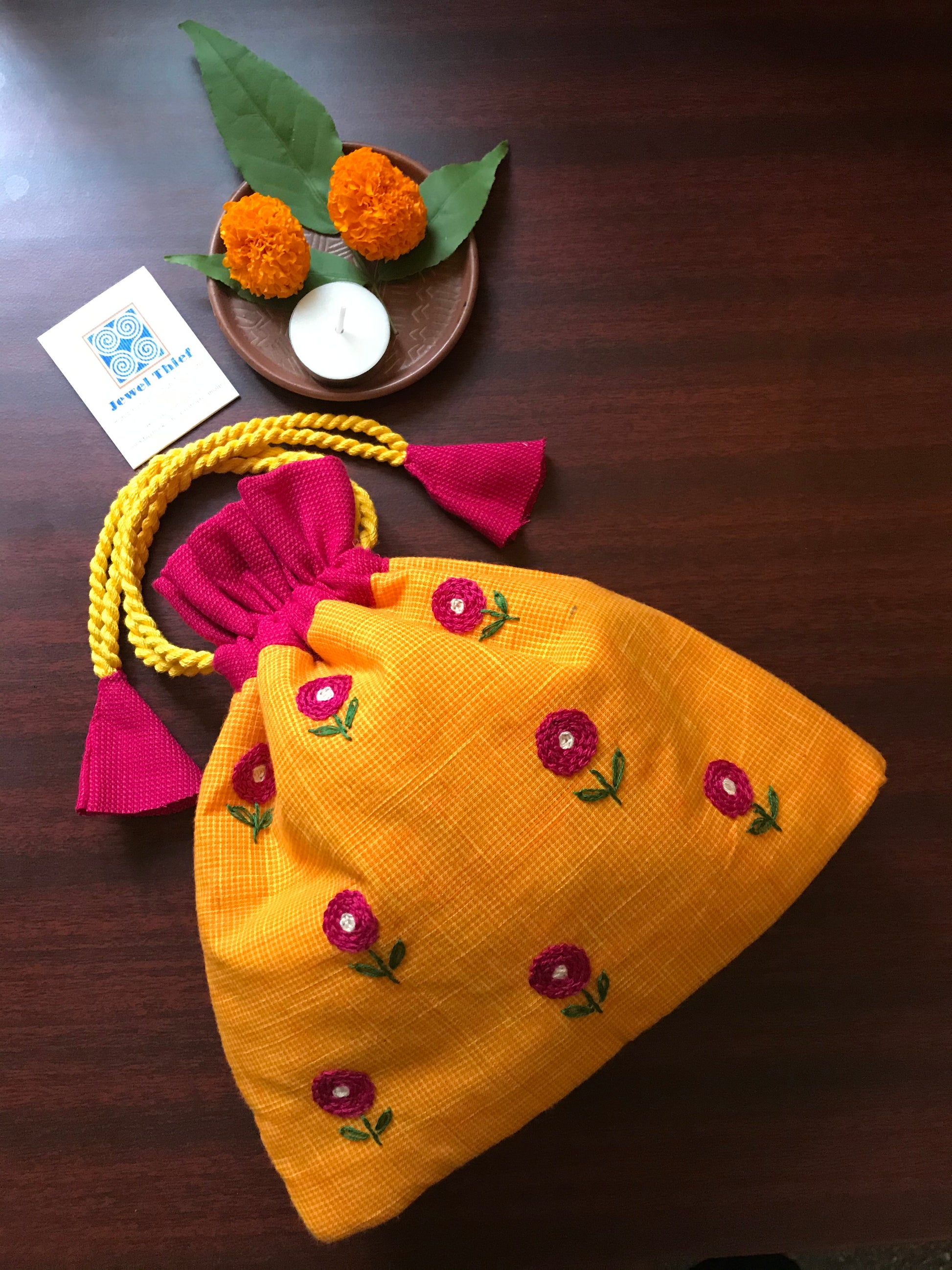 Sunshine - cotton potli image 0