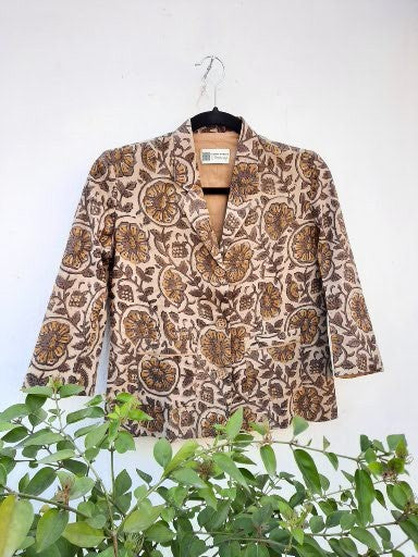 Aaronyak - cotton blazer - beige image 5