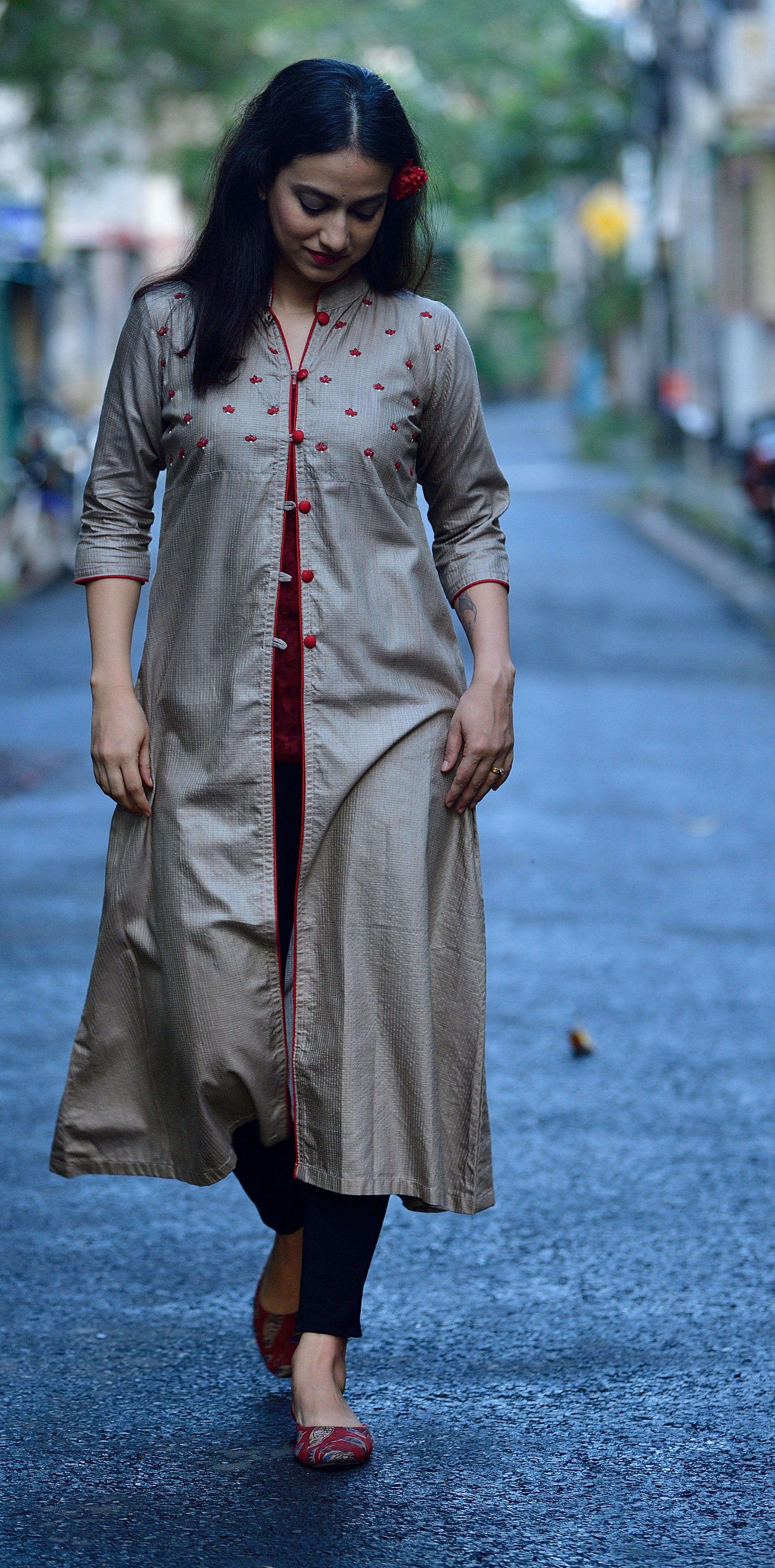 Arth - silk cotton overlay image 2